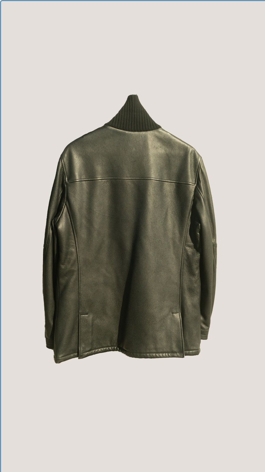 Loro Piana Loro Piana Leather Coat jacket Size US L / EU 52-54 / 3 - 2 Thumbnail