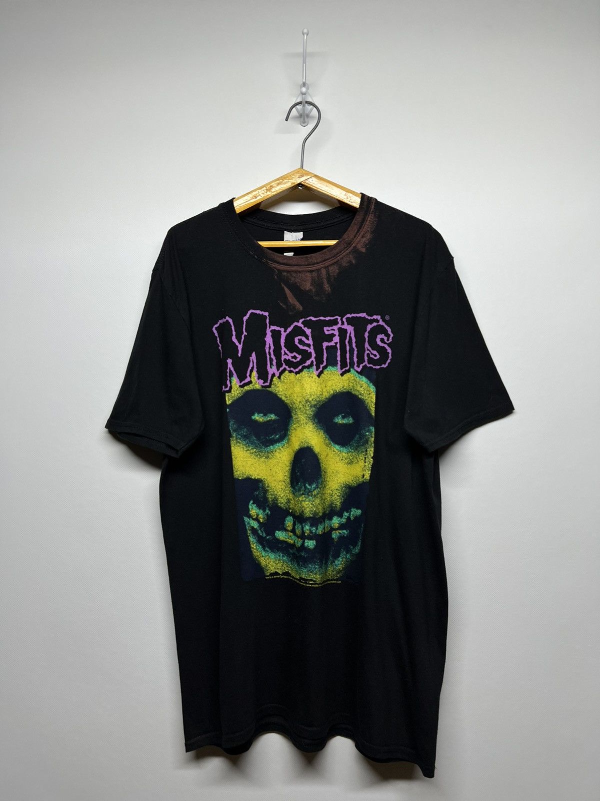 Band Tees Vintage Misfits Big Logo T-Shirt 00’s Size US L / EU 52-54 / 3 - 1 Thumbnail