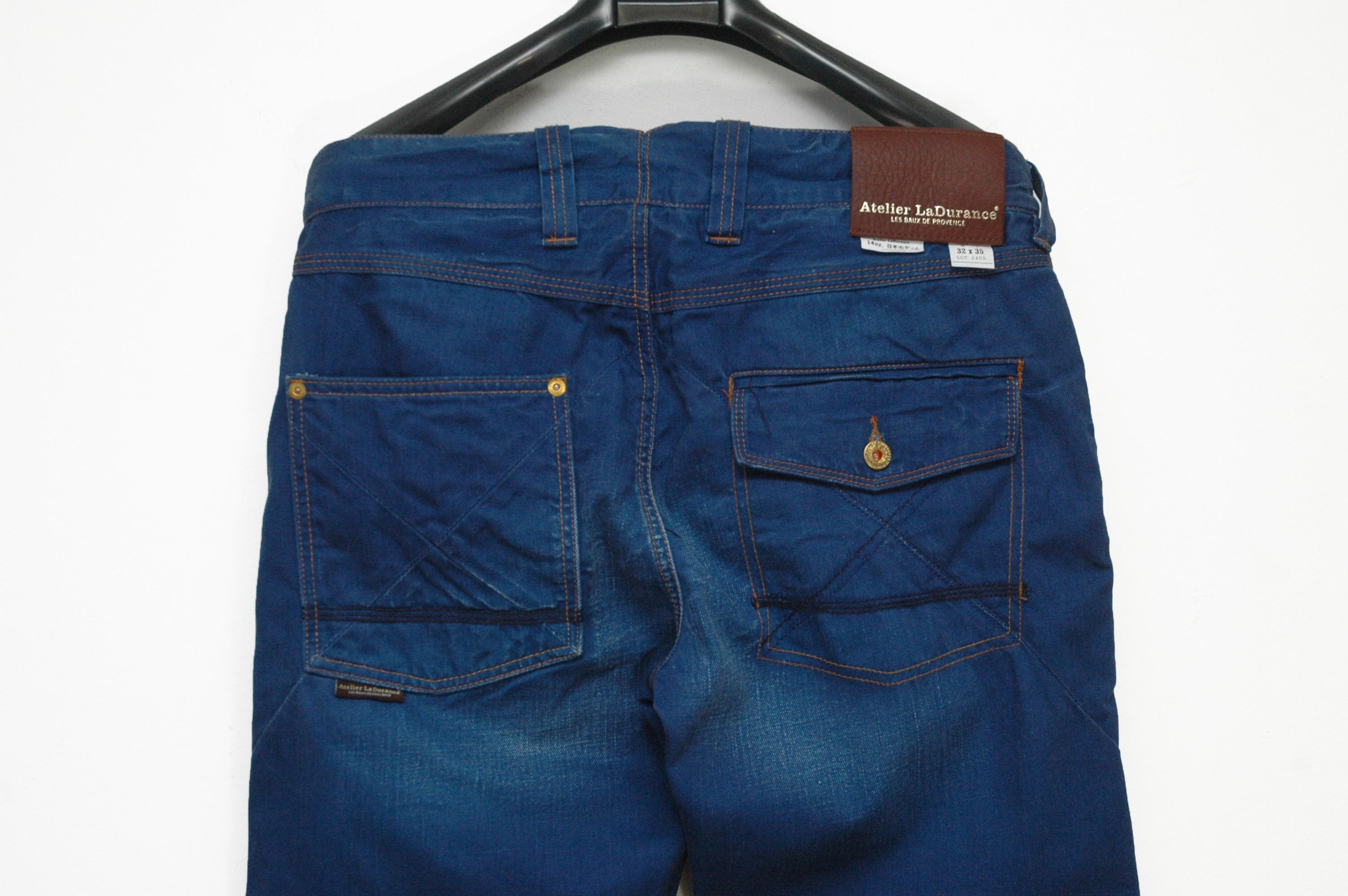 Atelier La Durance NWT Atelier La Durance 11oz Japan Denim Royston Chino Size US 31 - 11 Thumbnail