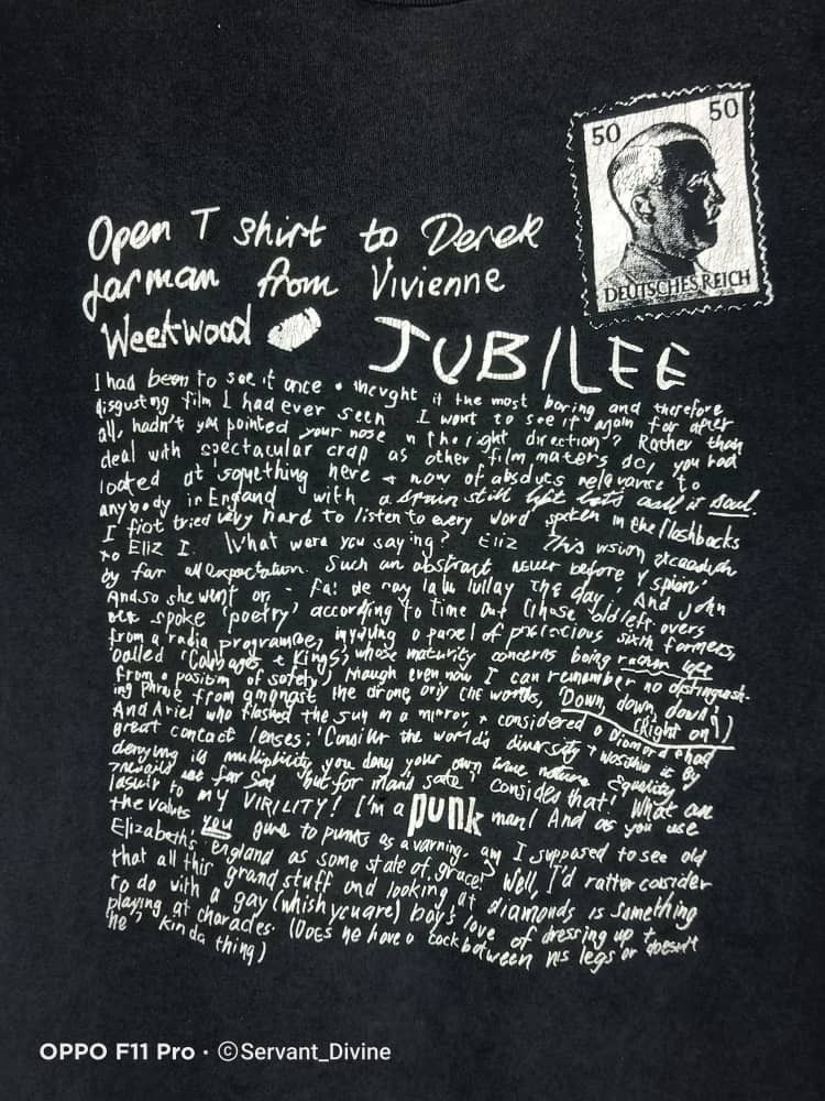 Seditionaries × Vivienne Westwood Hitler Stamps JUBILEE Punks Open T-shirt To Derek Jarman Size US M / EU 48-50 / 2 - 3 Thumbnail