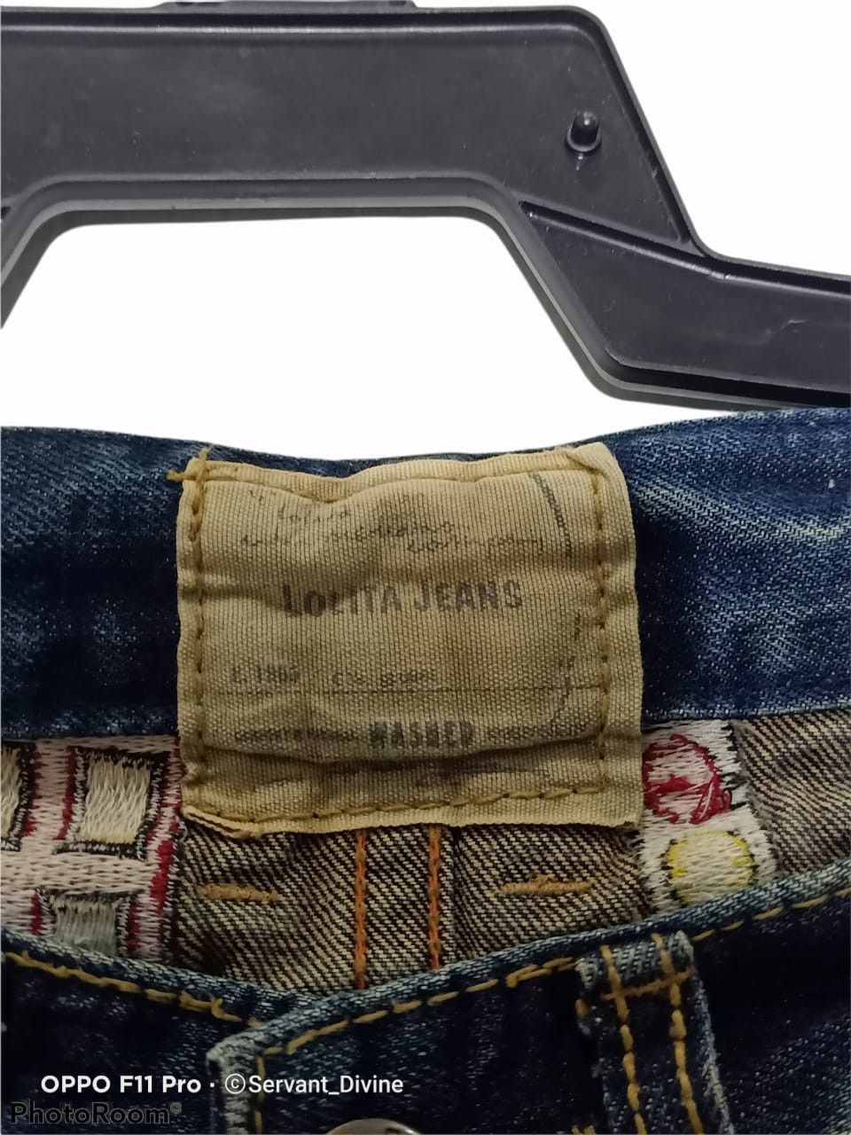 Japanese Brand LOLITA - 'ScoolZone' Embroidered By Concert Club Jeans Size US 28 / EU 44 - 8 Thumbnail