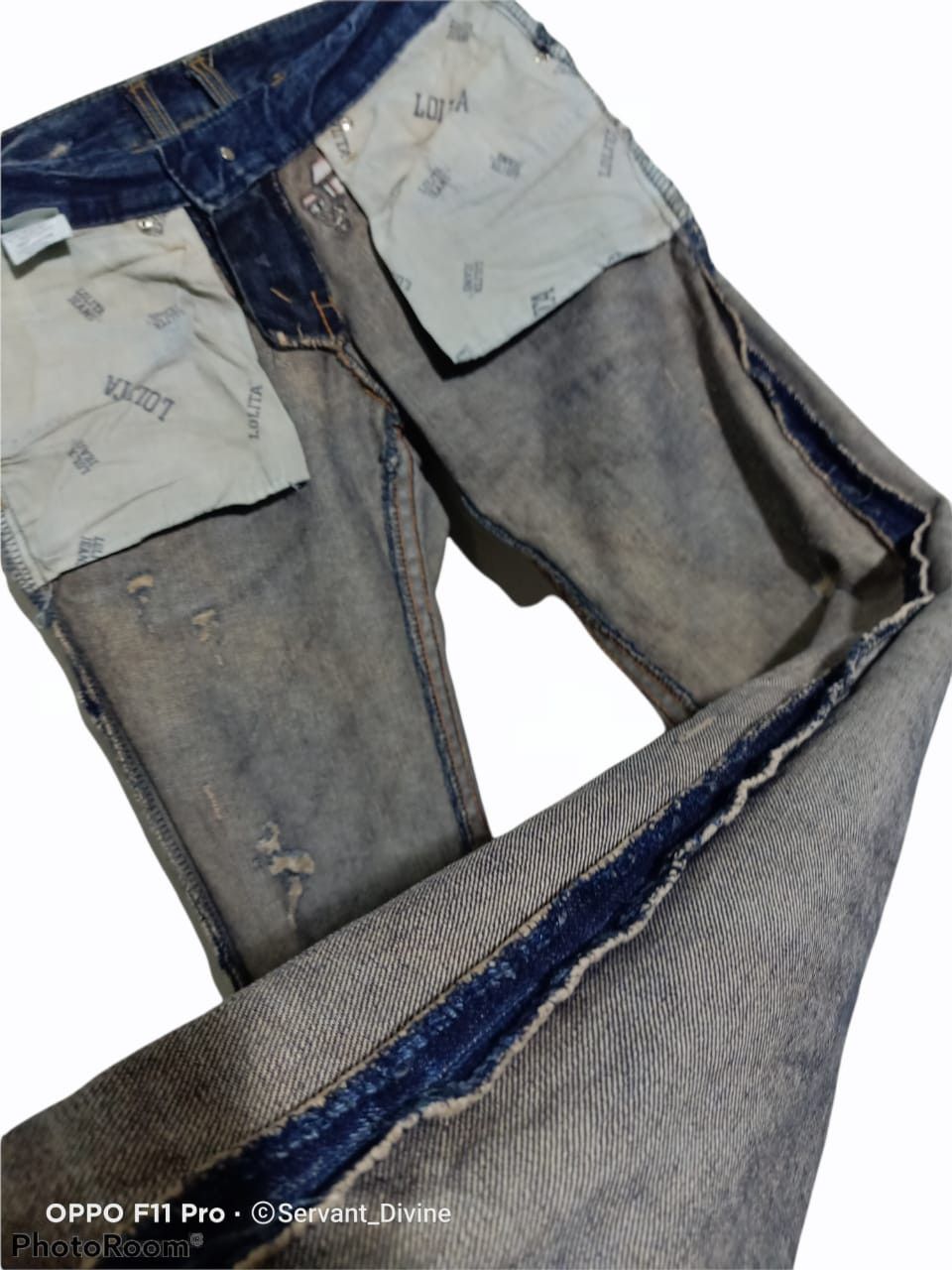 Japanese Brand LOLITA - 'ScoolZone' Embroidered By Concert Club Jeans Size US 28 / EU 44 - 11 Thumbnail