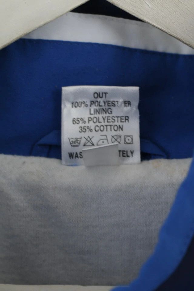 Vintage Etirel Mens 52 L Jacket Blue Full Zipper Bomber Retro 0445 Size US L / EU 52-54 / 3 - 6 Thumbnail