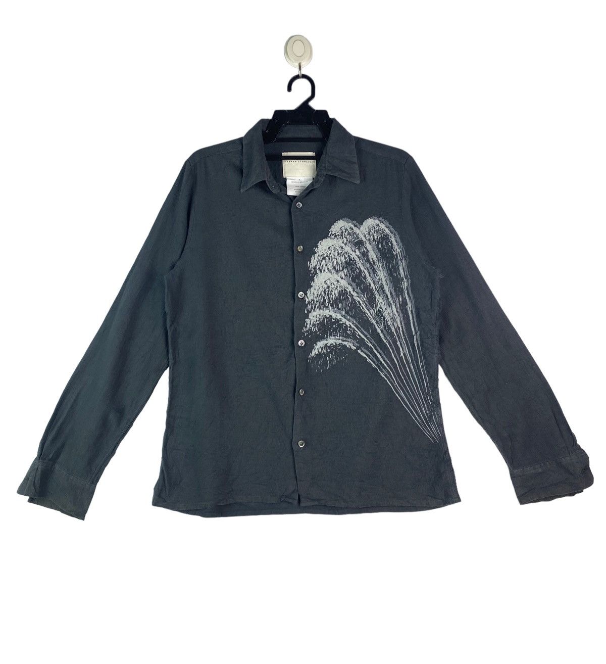 Designer × Stephan Schneider Rare STEPHAN SCHNEIDER tree print button up shirt Size US M / EU 48-50 / 2 - 1 Thumbnail