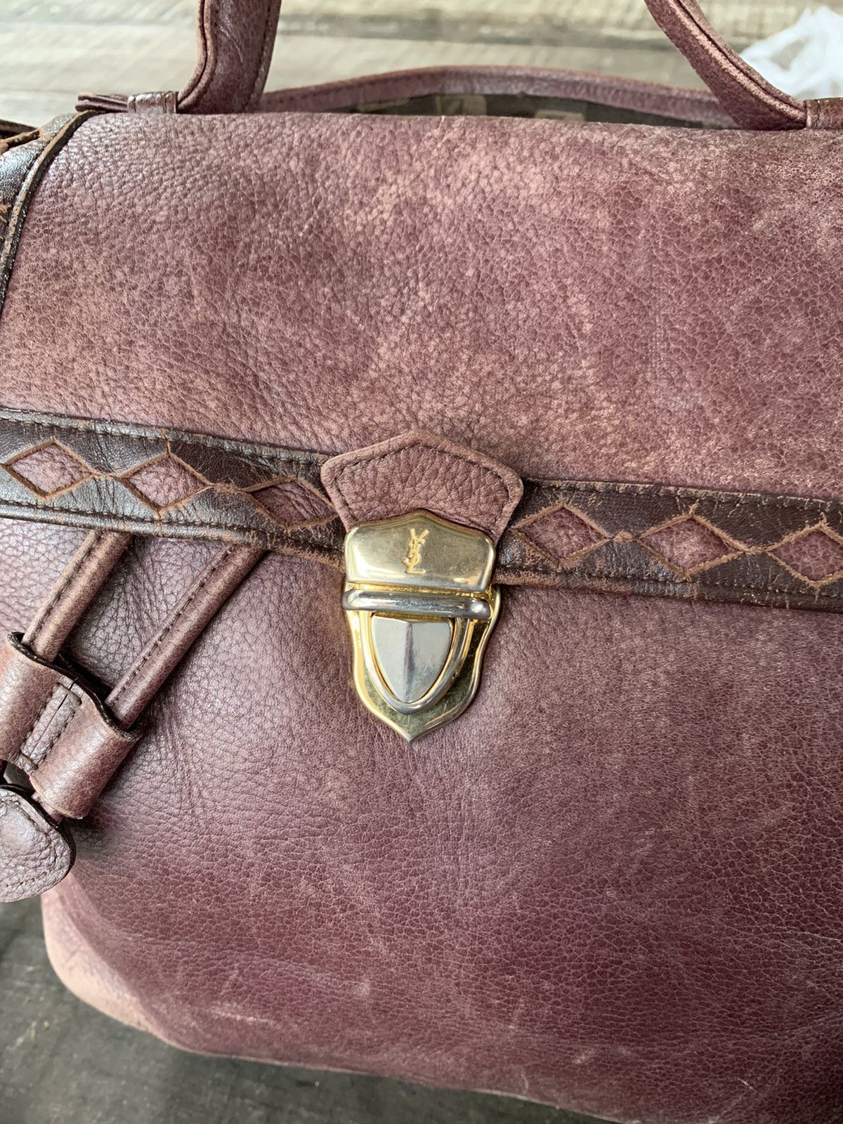 Vintage vintage yves saint lauren shoulder bag Size ONE SIZE - 11 Thumbnail