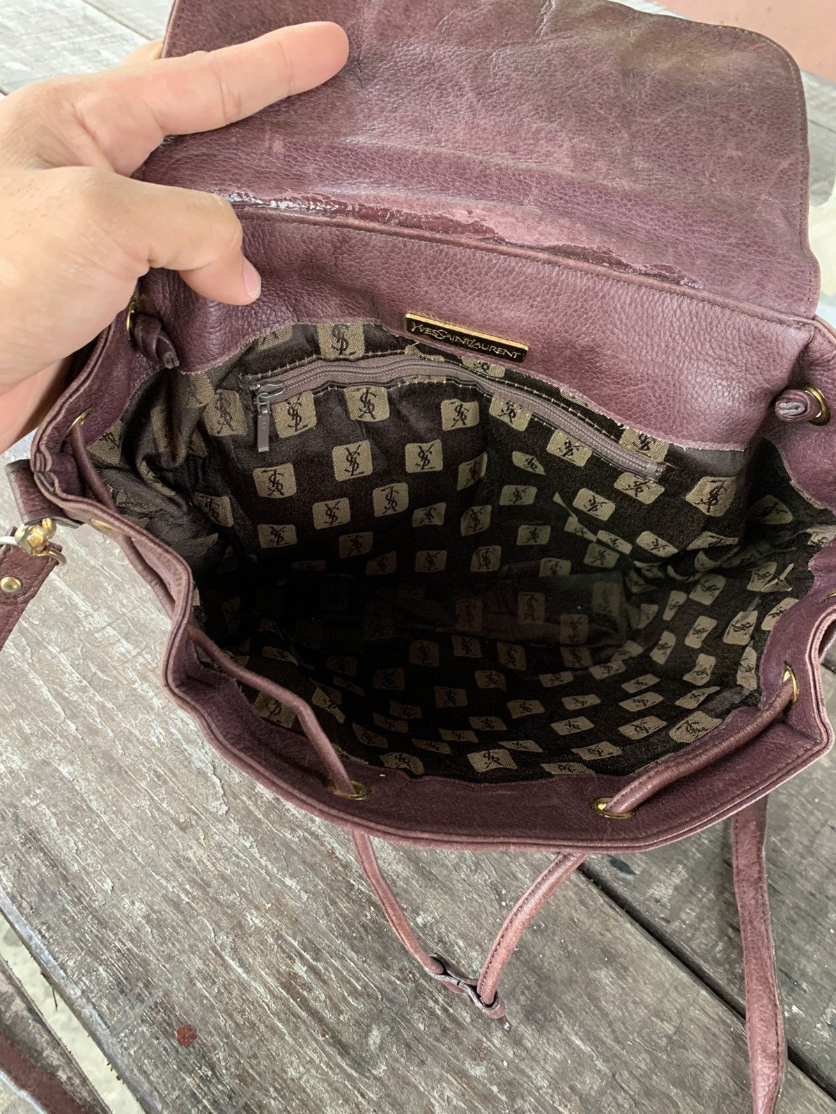 Vintage vintage yves saint lauren shoulder bag Size ONE SIZE - 13 Thumbnail
