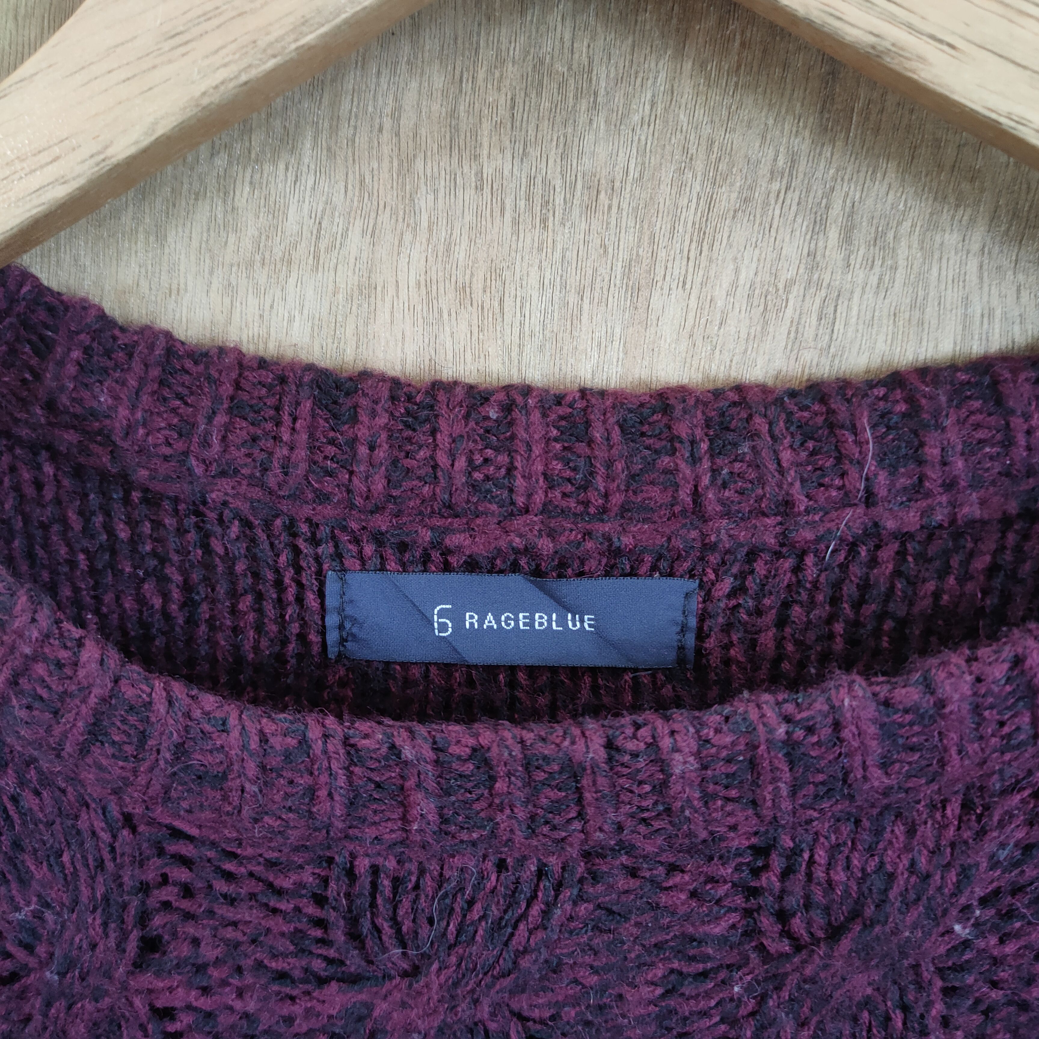 RAGEBLUE RAGEBLUE MARRON KNITWEAR Size US M / EU 48-50 / 2 - 2 Thumbnail