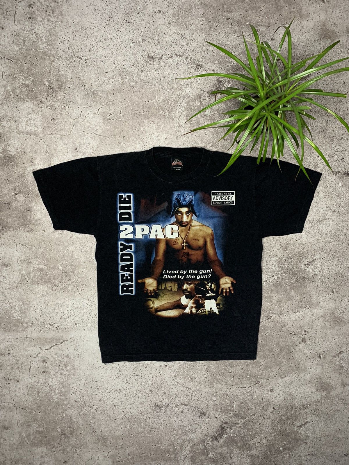 Vintage 2Pac Tupac Shakur Rap T-shirt Y2K