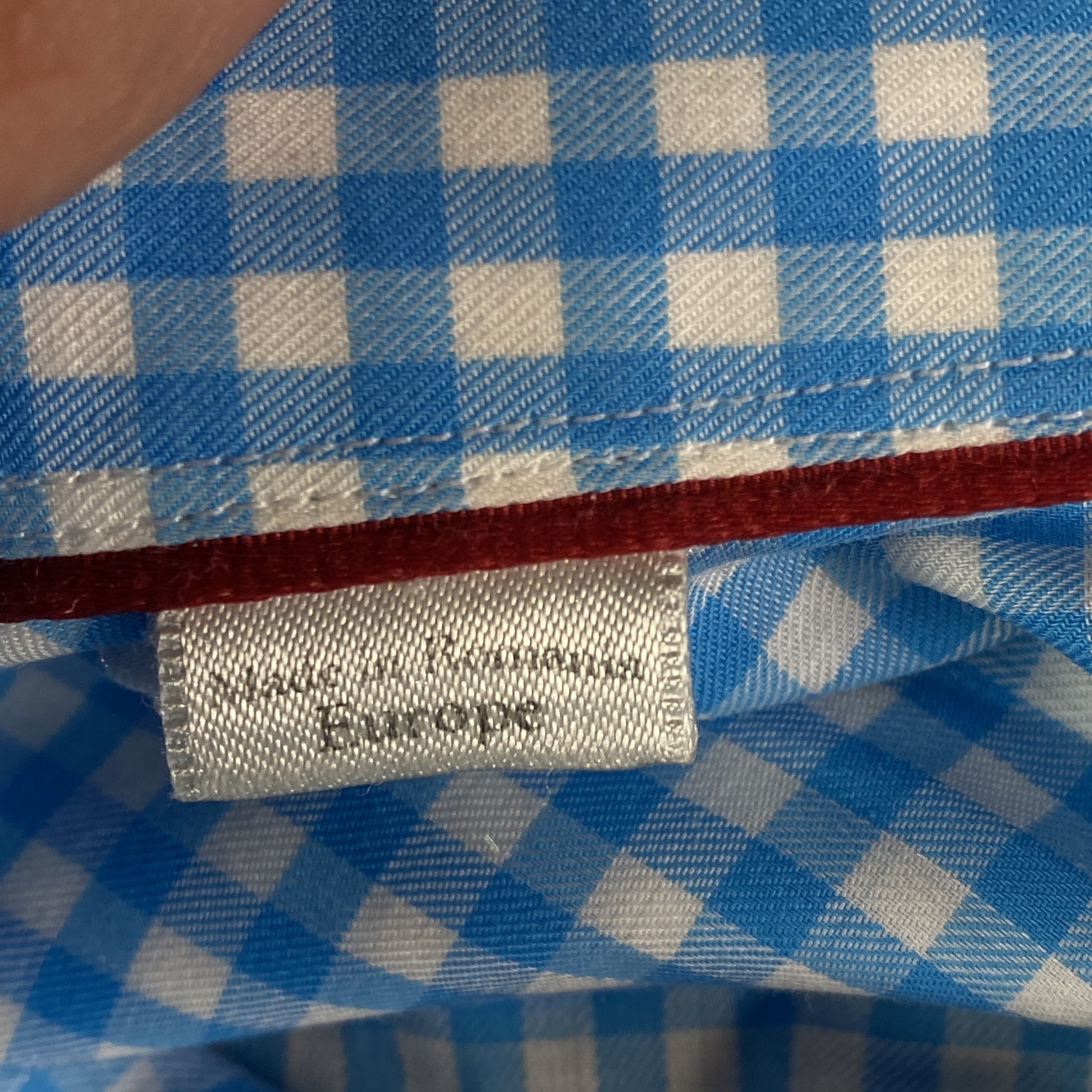 Eton Mens Shirt Long Sleeve Eton Size 39/15.5 Size US M / EU 48-50 / 2 - 5 Thumbnail