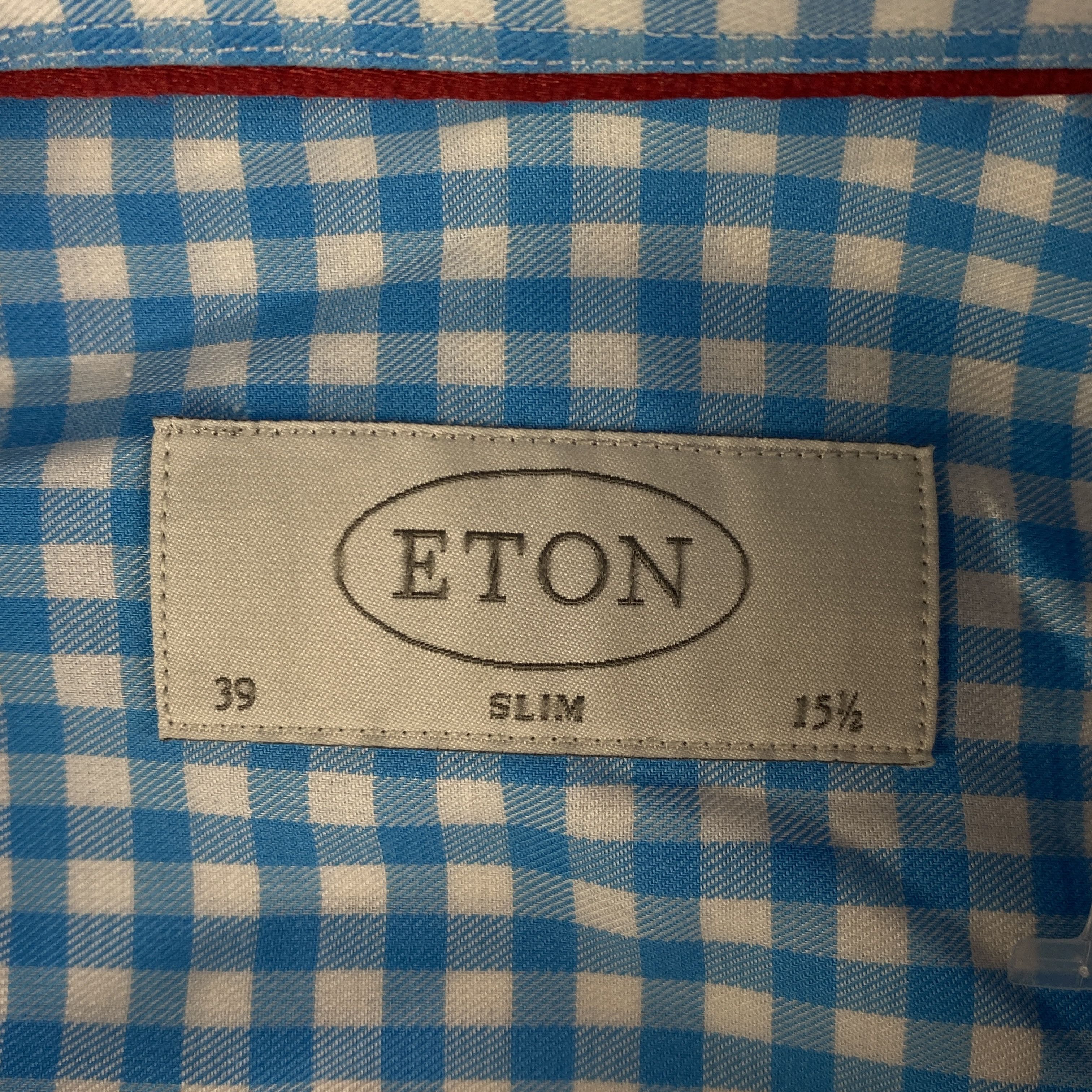 Eton Mens Shirt Long Sleeve Eton Size 39/15.5 Size US M / EU 48-50 / 2 - 4 Thumbnail