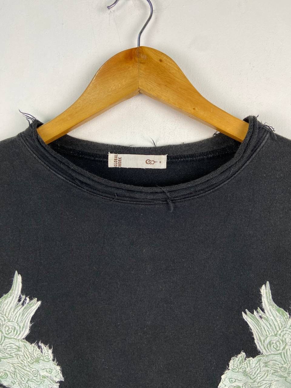 Japanese Brand Vintage sukajan Sweater Fujin Raijin Yokosuka Size US S / EU 44-46 / 1 - 2 Thumbnail
