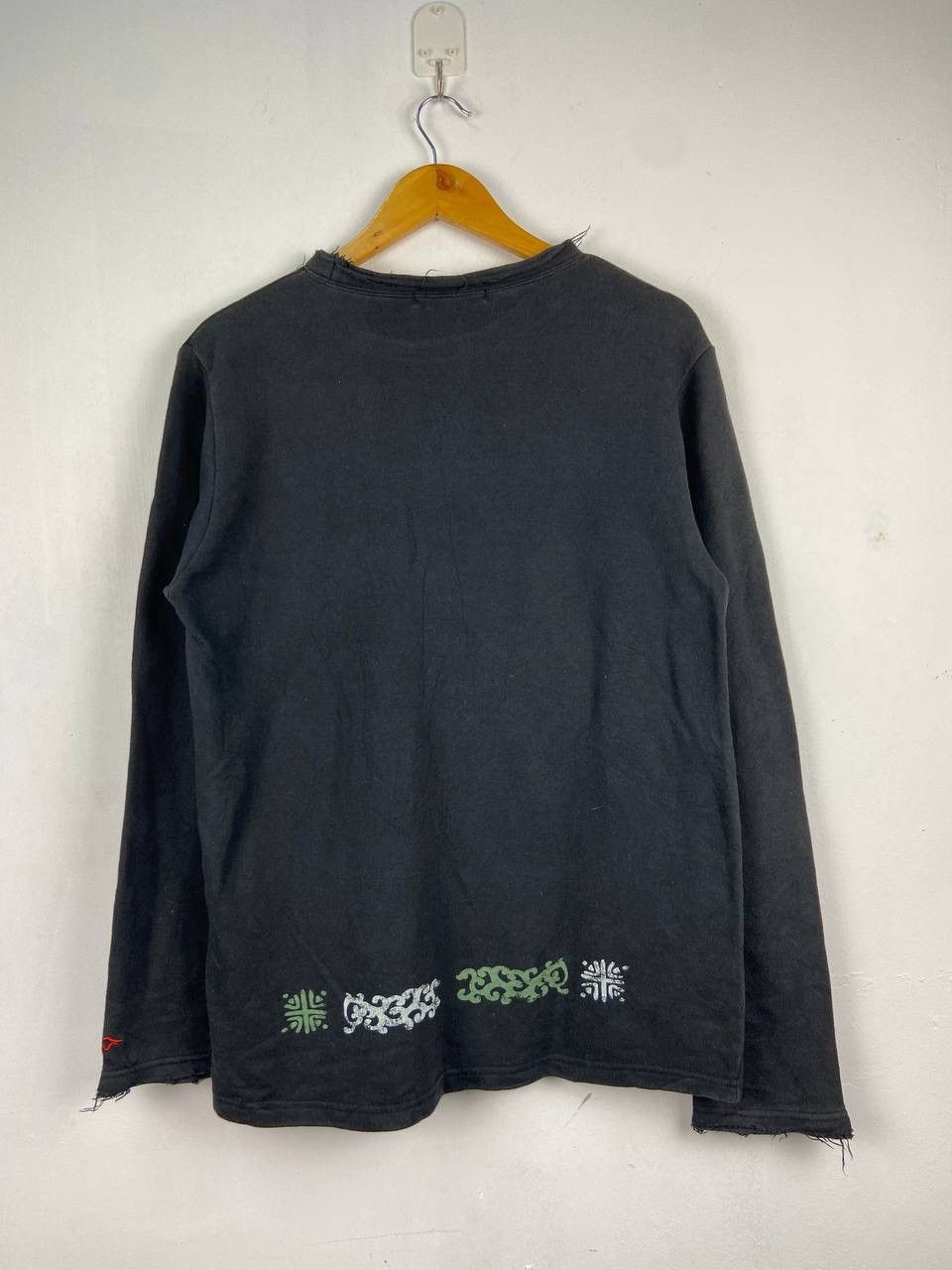 Japanese Brand Vintage sukajan Sweater Fujin Raijin Yokosuka Size US S / EU 44-46 / 1 - 3 Thumbnail