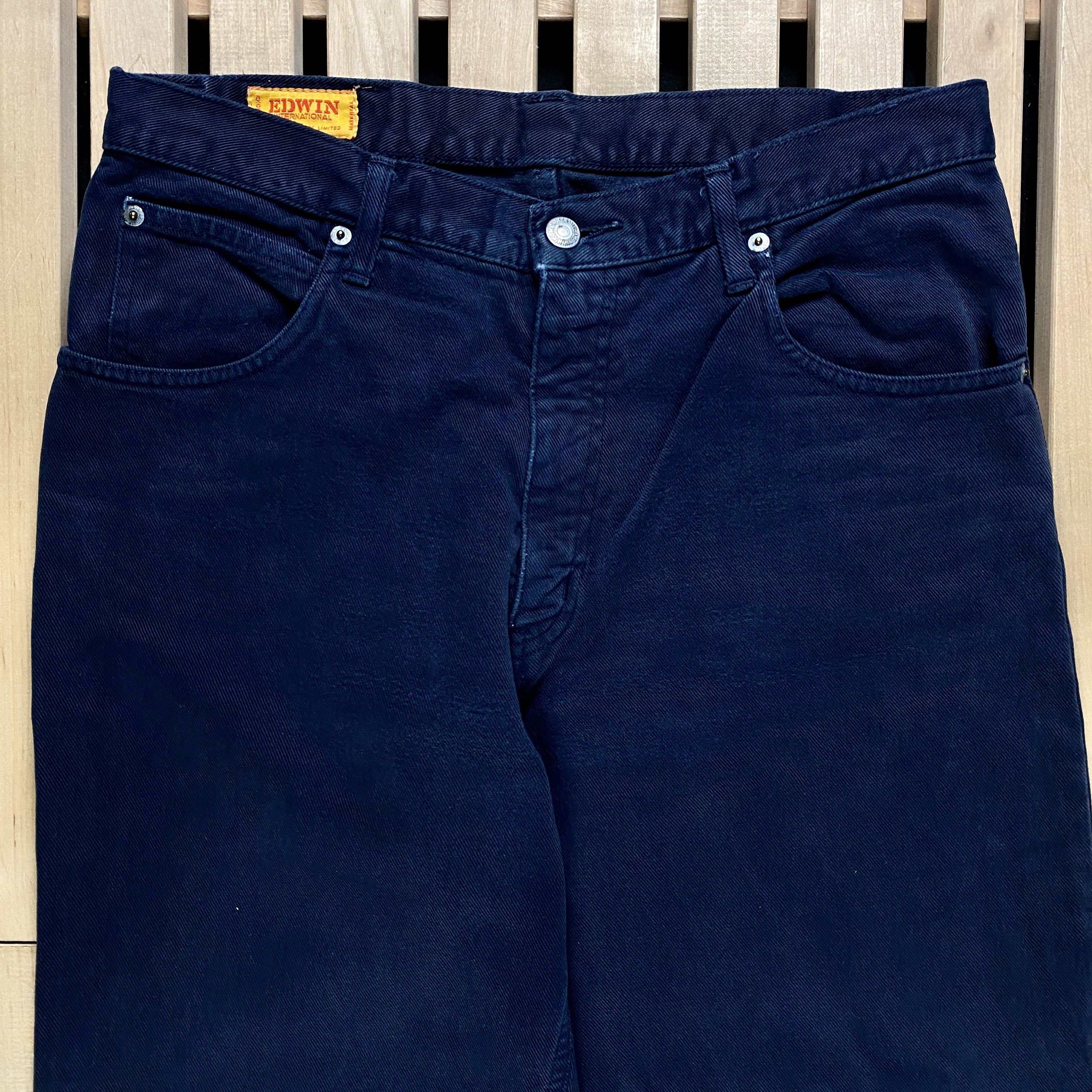 Edwin × Japanese Brand Mens Jeans Denim Edwin International Vintage Size 33 Size US 33 - 2 Thumbnail