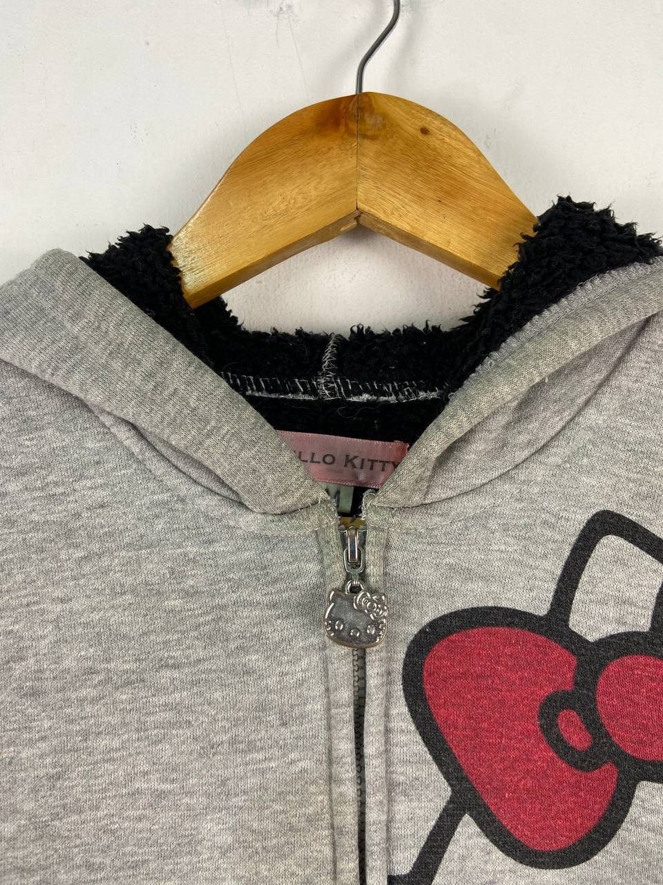 Cartoon Network × Vintage Vintage Hello Kitty crop top Hoodie Sweater Fleece Lining Size XS / US 0-2 / IT 36-38 - 4 Thumbnail