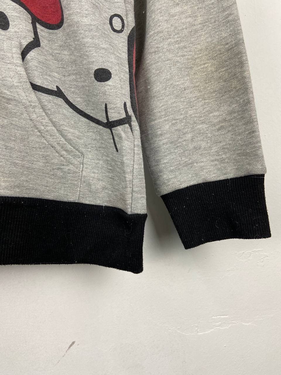 Cartoon Network × Vintage Vintage Hello Kitty crop top Hoodie Sweater Fleece Lining Size XS / US 0-2 / IT 36-38 - 6 Thumbnail