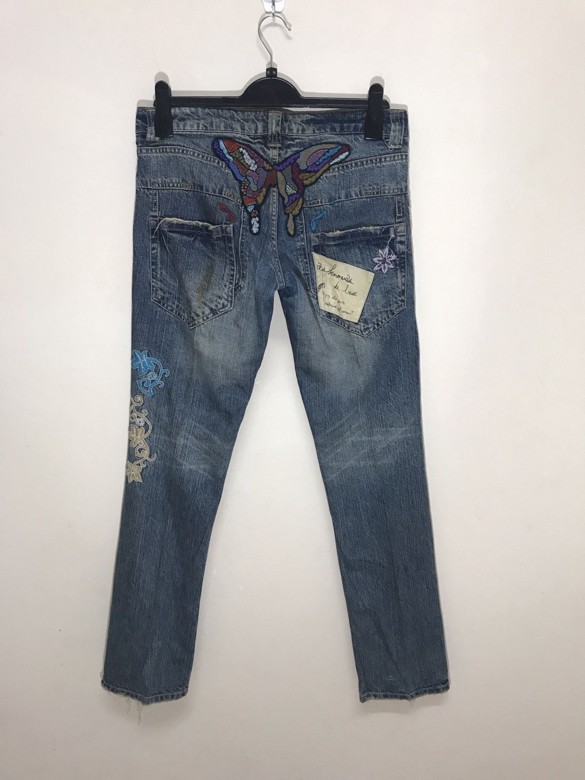 Japanese Brand JAPAN BRAND EMBROIDERED BY AS KNOW AS DE BASE SLIM FIT Size US 32 / EU 48 - 2 Thumbnail