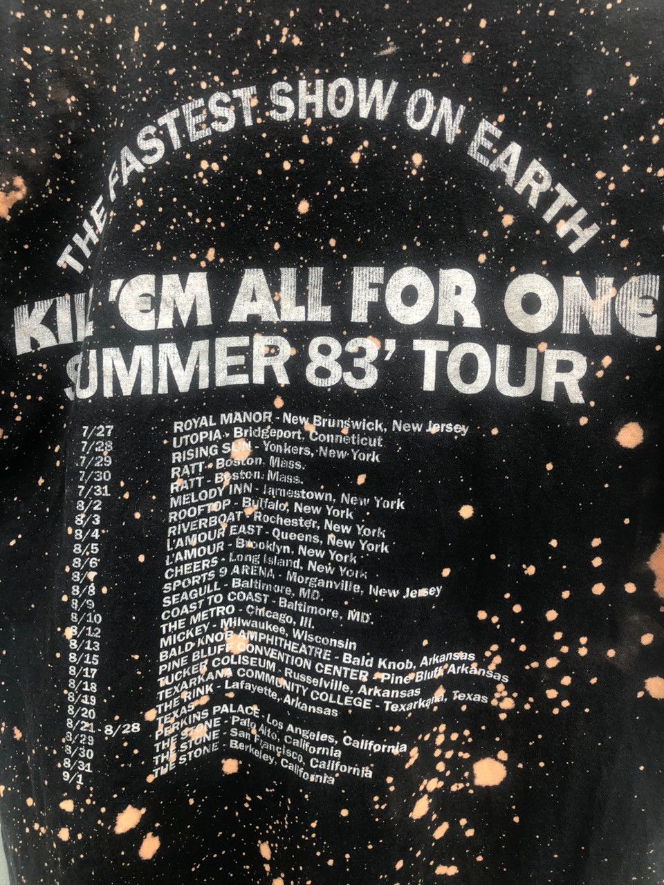 Metallica KILL EM ALL SUMMER TOUR Size US M / EU 48-50 / 2 - 6 Thumbnail
