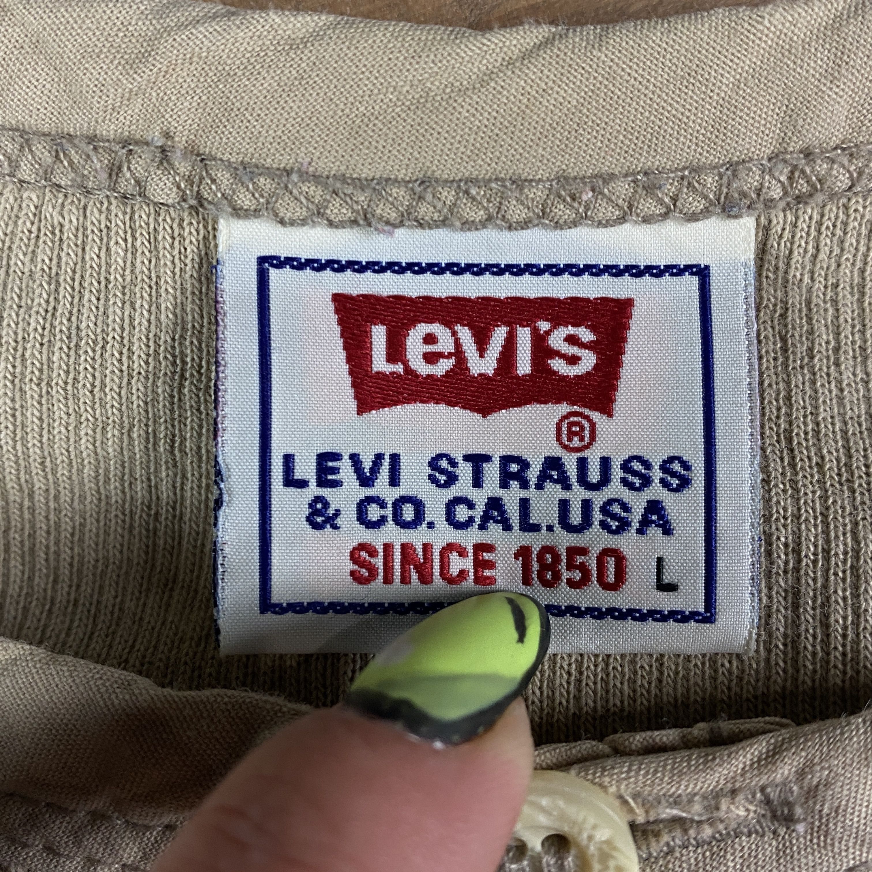 Levi's × Levi's Vintage Clothing × Vintage Mens Sweatshirt Levis Vintage Size L Size US L / EU 52-54 / 3 - 4 Thumbnail