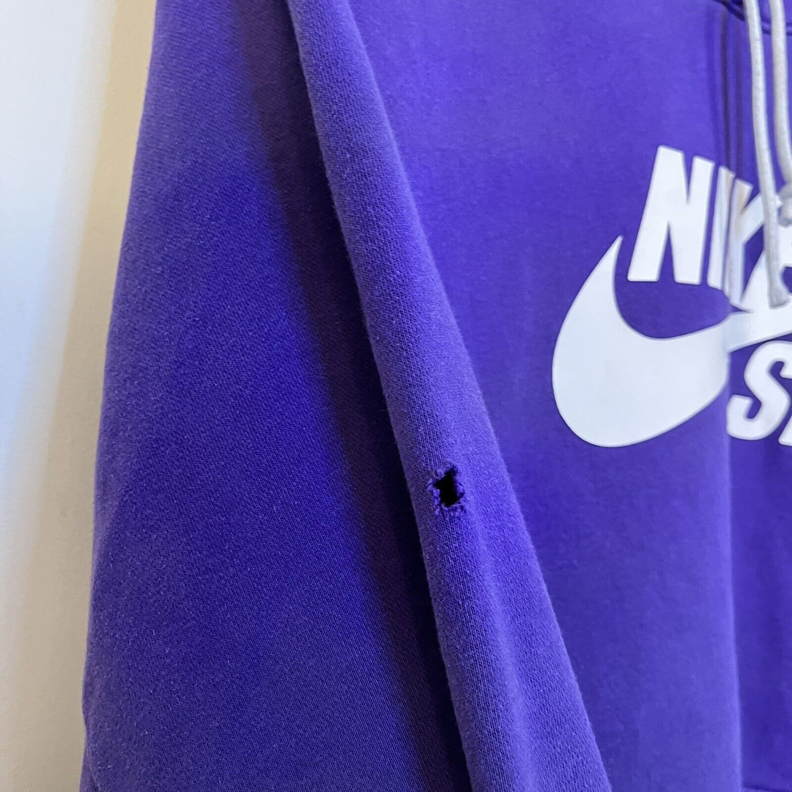 Nike Men's Nike SB Purple Hoodie Logo Spell Out Sweatshirt Size US M / EU 48-50 / 2 - 3 Thumbnail