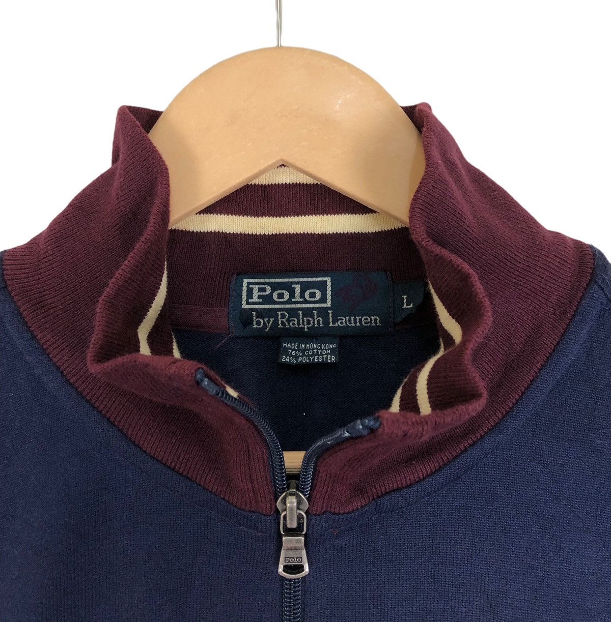 Polo Ralph Lauren × Ralph Lauren POLO Ralph Lauren Zipper Sweater Jacket Size US L / EU 52-54 / 3 - 8 Thumbnail