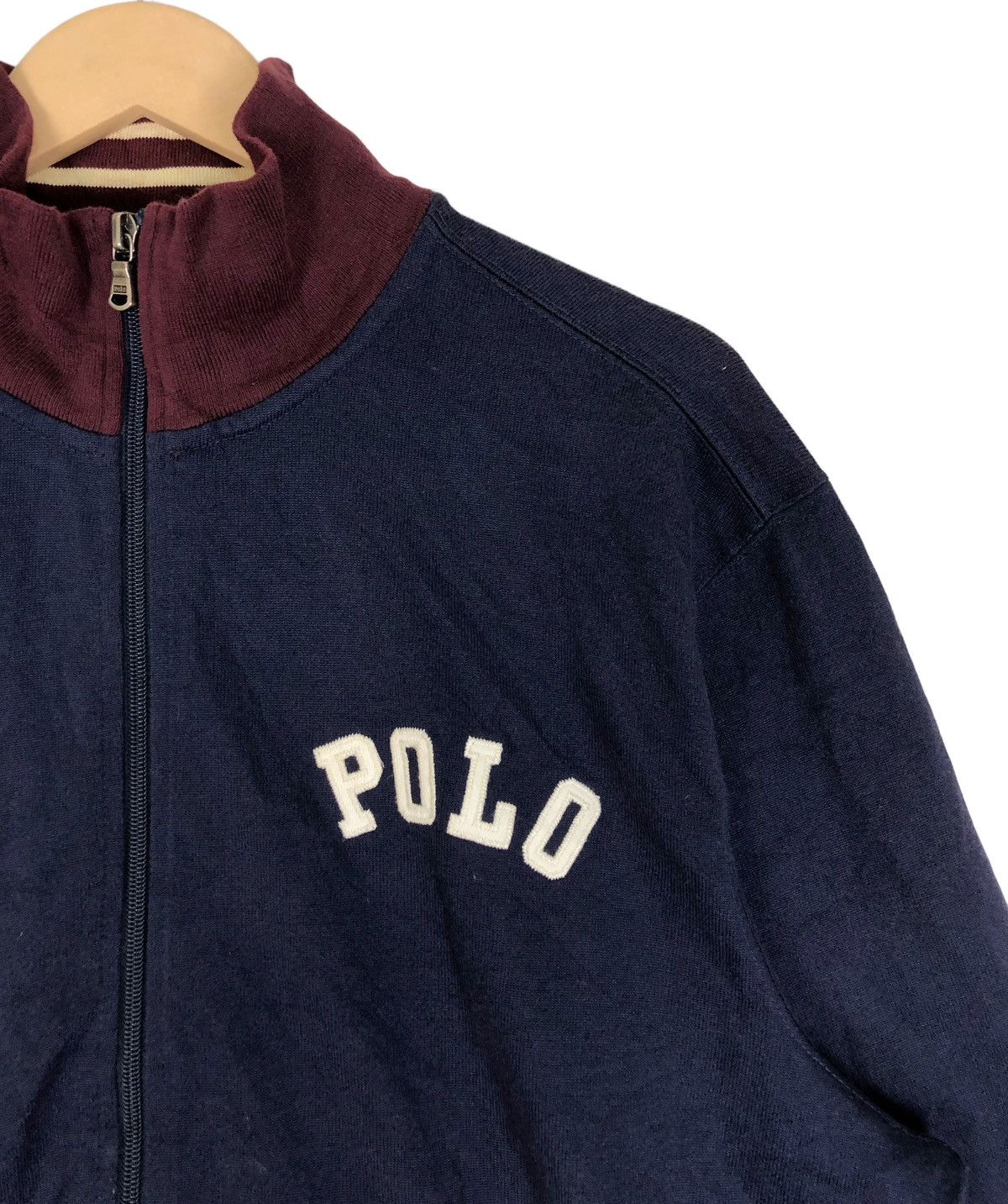 Polo Ralph Lauren × Ralph Lauren POLO Ralph Lauren Zipper Sweater Jacket Size US L / EU 52-54 / 3 - 6 Thumbnail