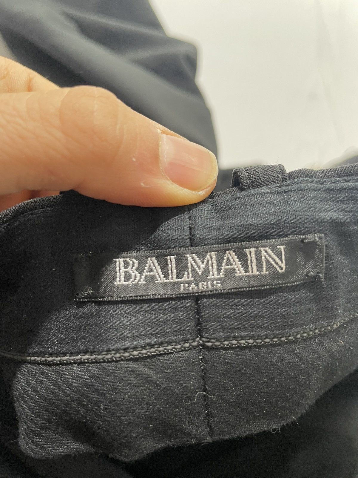 Balmain Balmain Zipper Slim Trousers Size US 30 / EU 46 - 11 Thumbnail