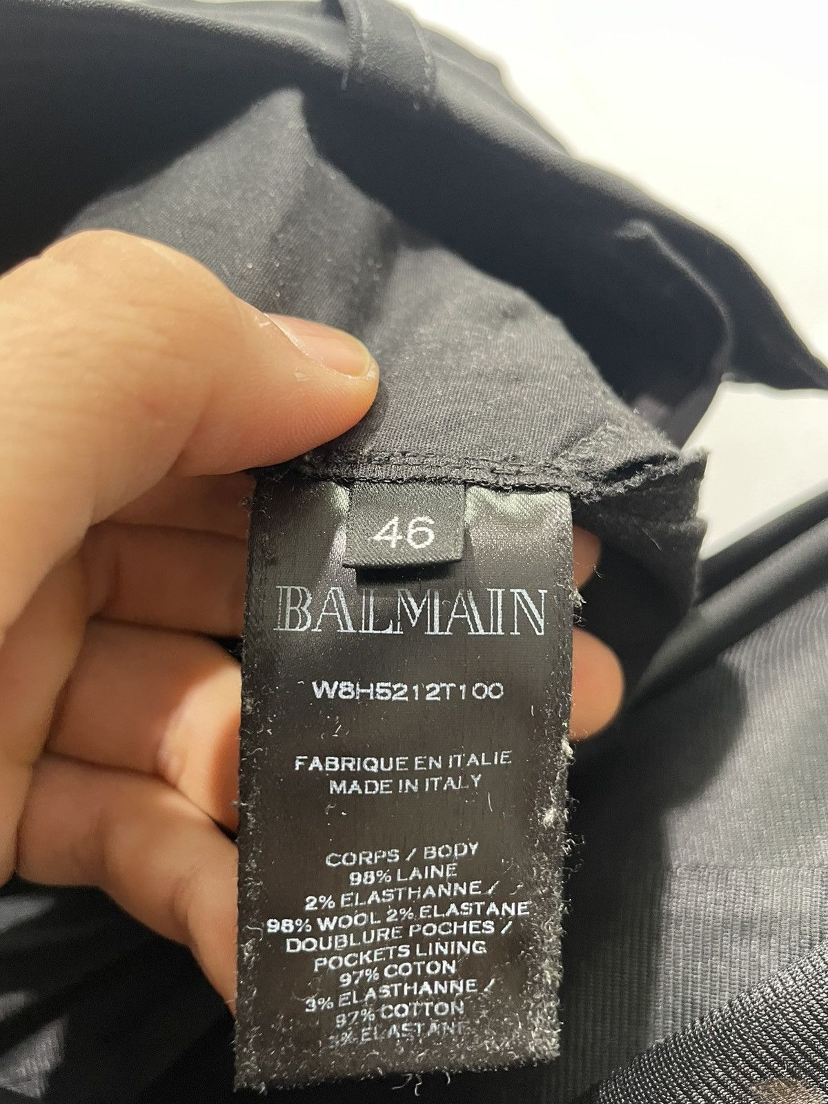 Balmain Balmain Zipper Slim Trousers Size US 30 / EU 46 - 8 Thumbnail