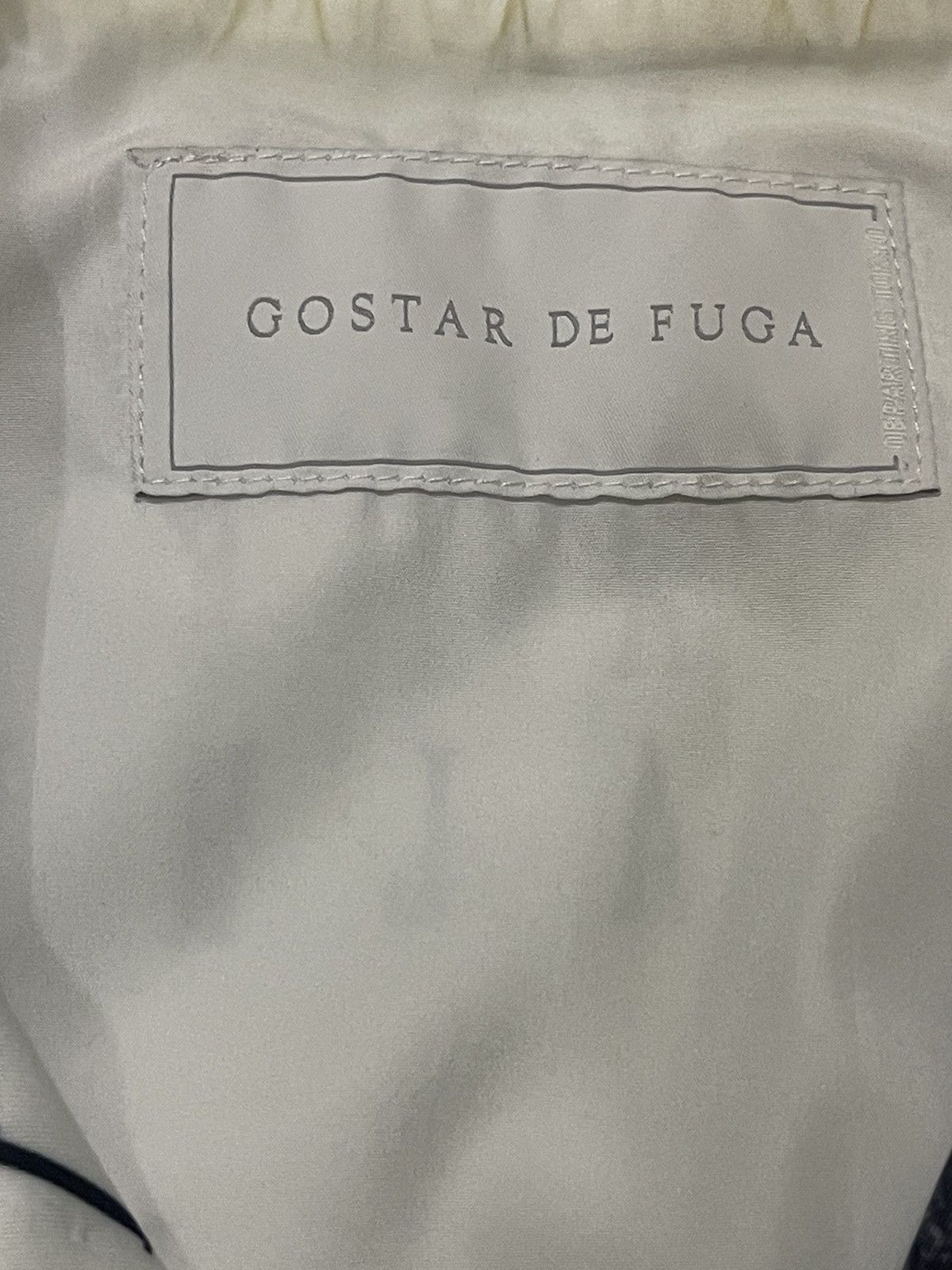 GOSTAR DE FUGA × Vintage VINTAGE GOSTAR DE FUGA PHOTO KIDS DESIGN JACKET Size US L / EU 52-54 / 3 - 13 Thumbnail