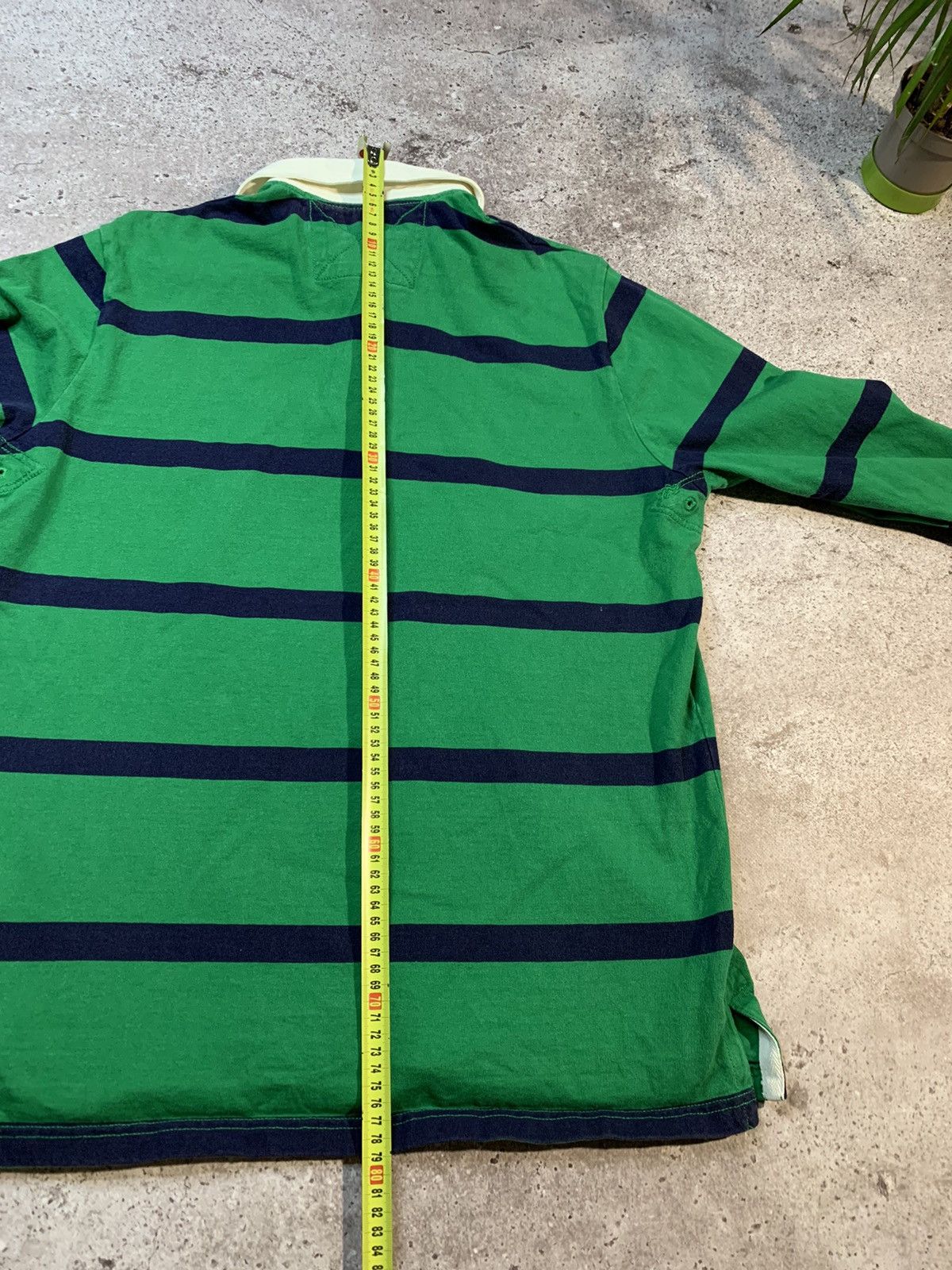 Polo Ralph Lauren × Rugby Ralph Lauren × Vintage Vintage Polo Ralph Lauren Striped Rugby Shirt Size US M / EU 48-50 / 2 - 13 Thumbnail