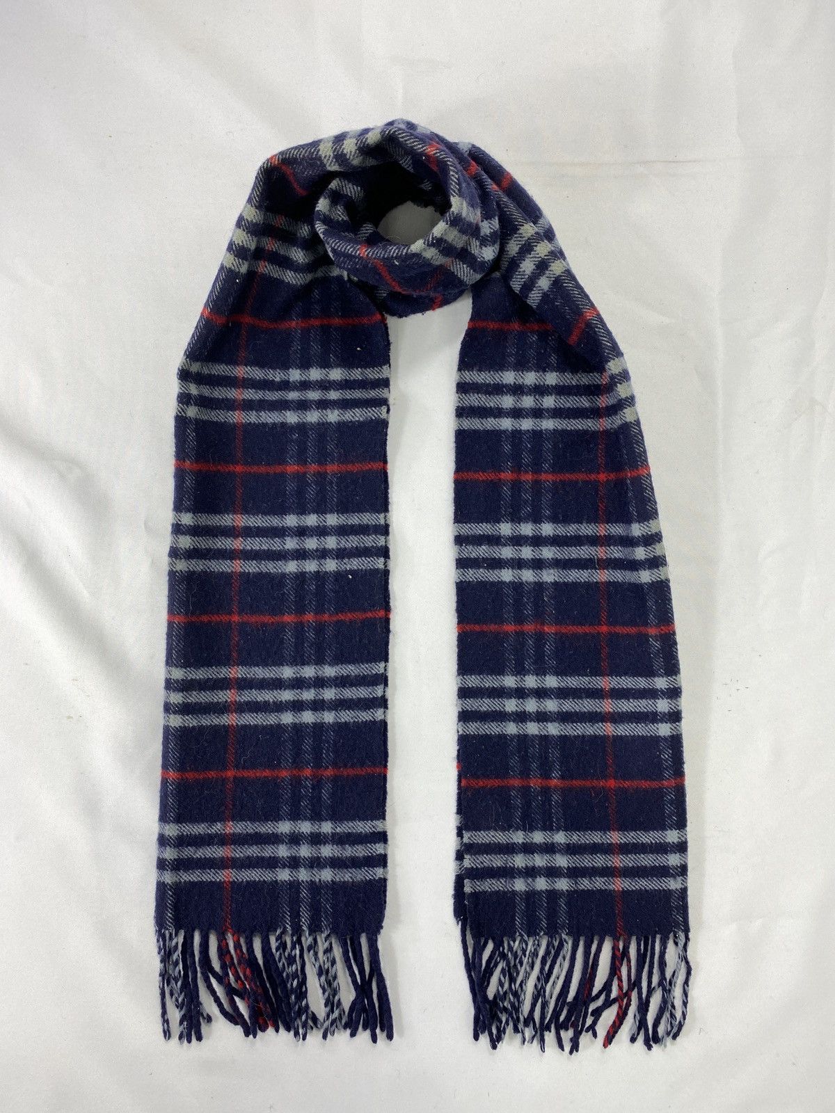 Vintage Burberry Scarf/Muffler -T011 - Main Image