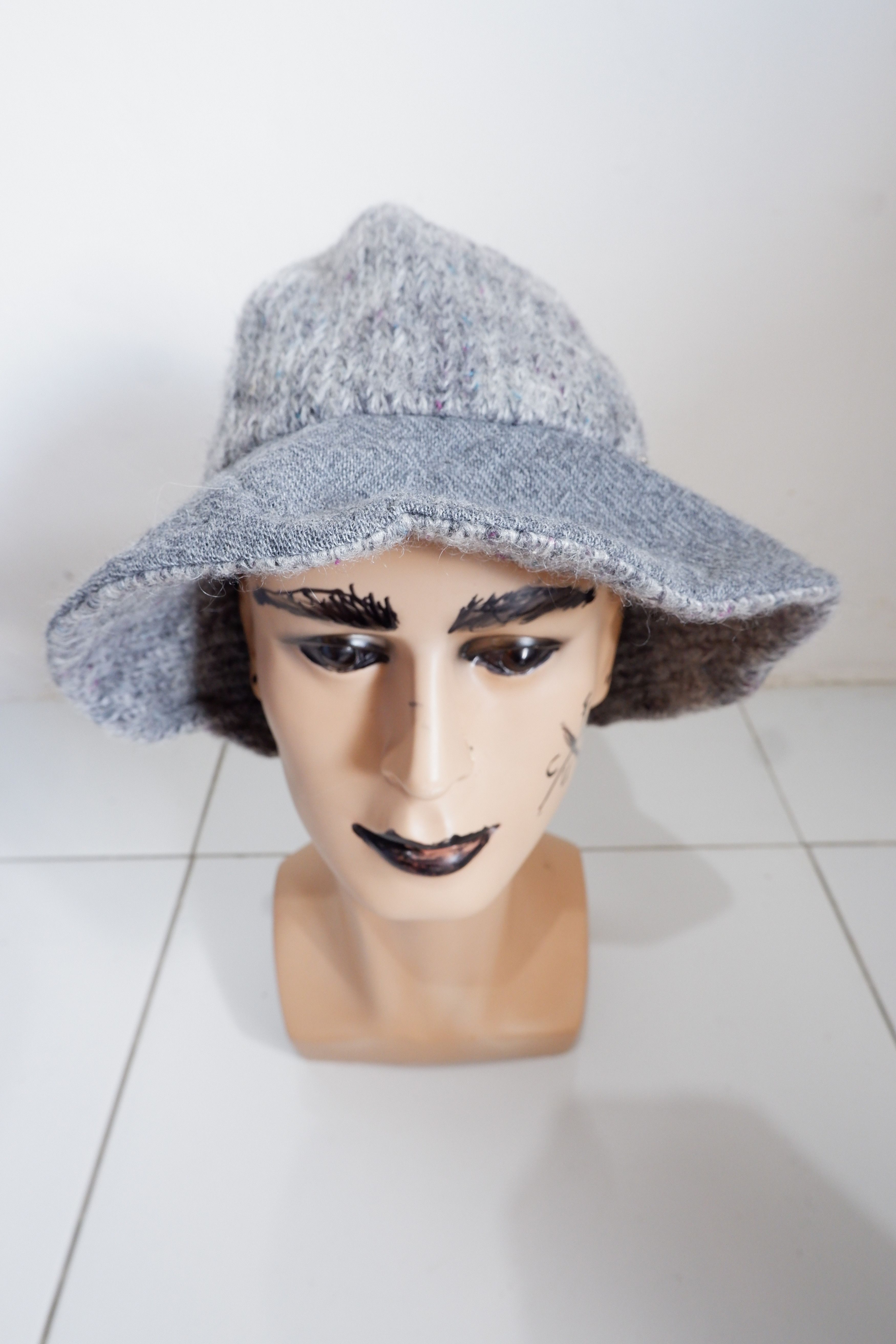 Stetson Vintage Stetson Silver Feather Wool Bucket Hat | 57cm Size ONE SIZE - 1 Thumbnail