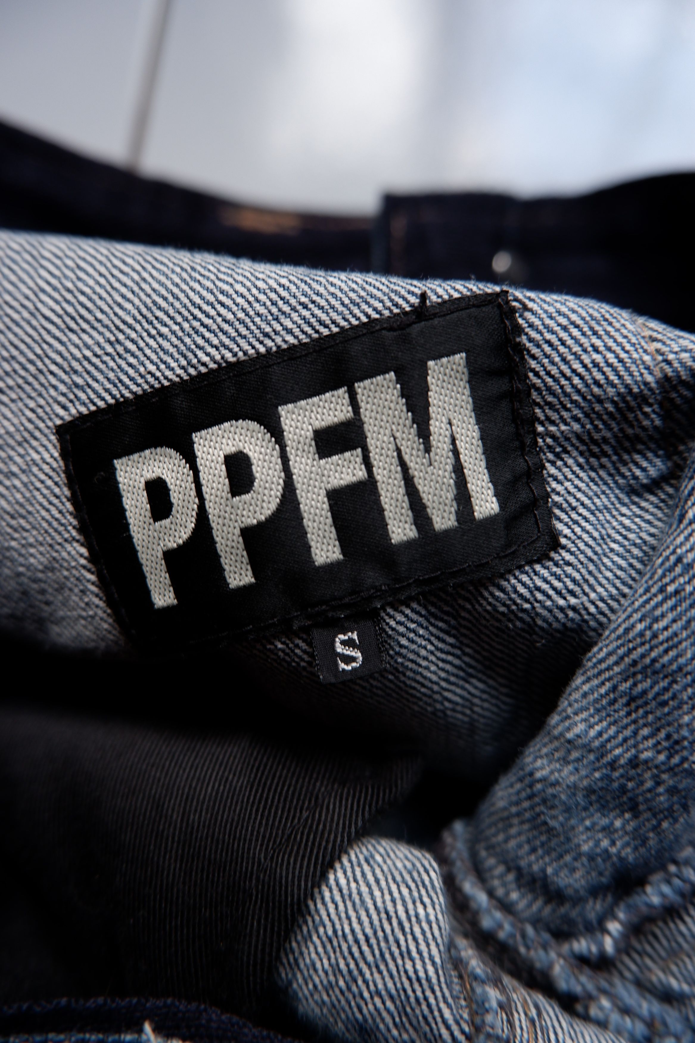 PPFM Mudwash Vintage PPFM Biker Zipper Denim Size US 34 / EU 50 - 11 Thumbnail