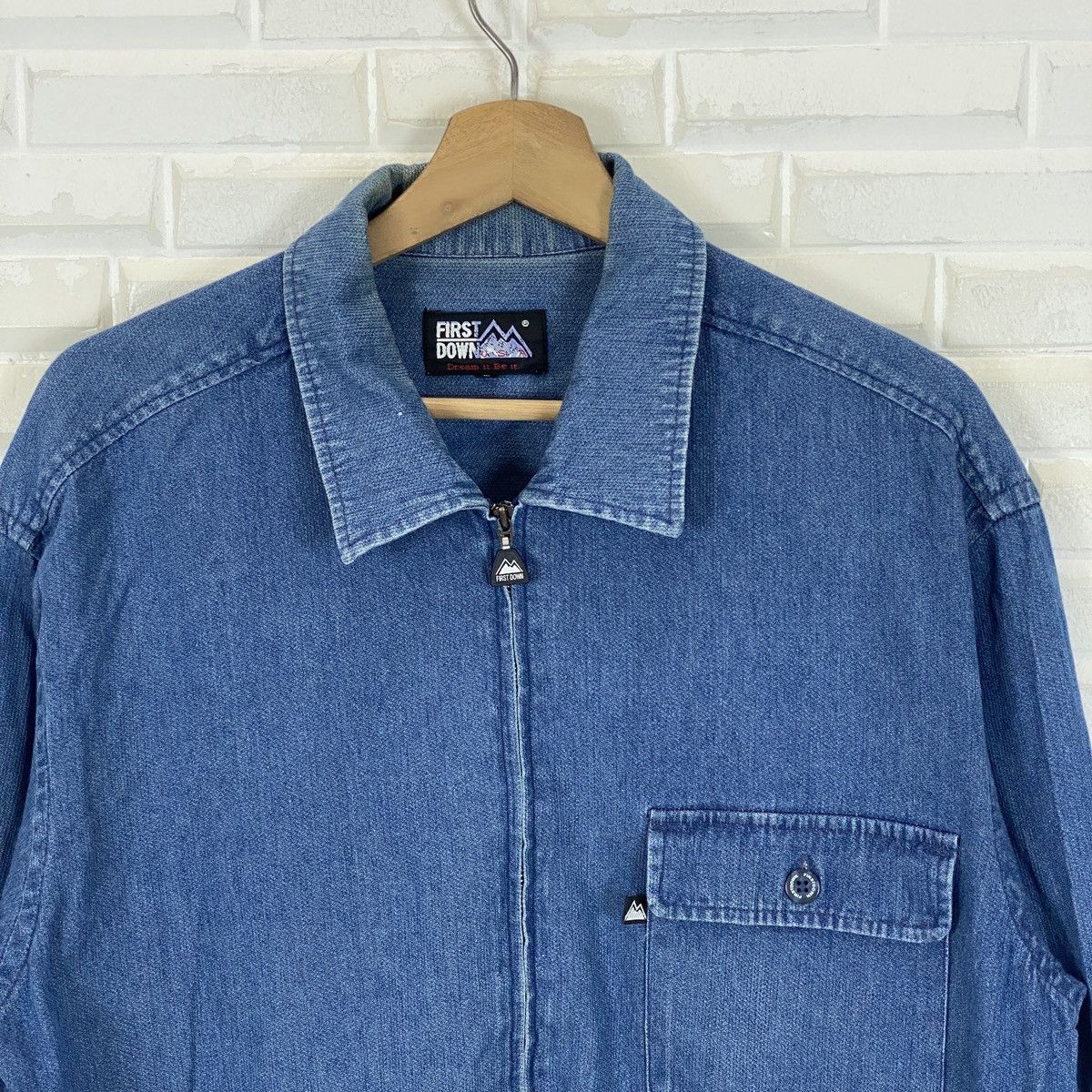 Japanese Brand Japanese Designer Denim Jacket Size US L / EU 52-54 / 3 - 4 Thumbnail