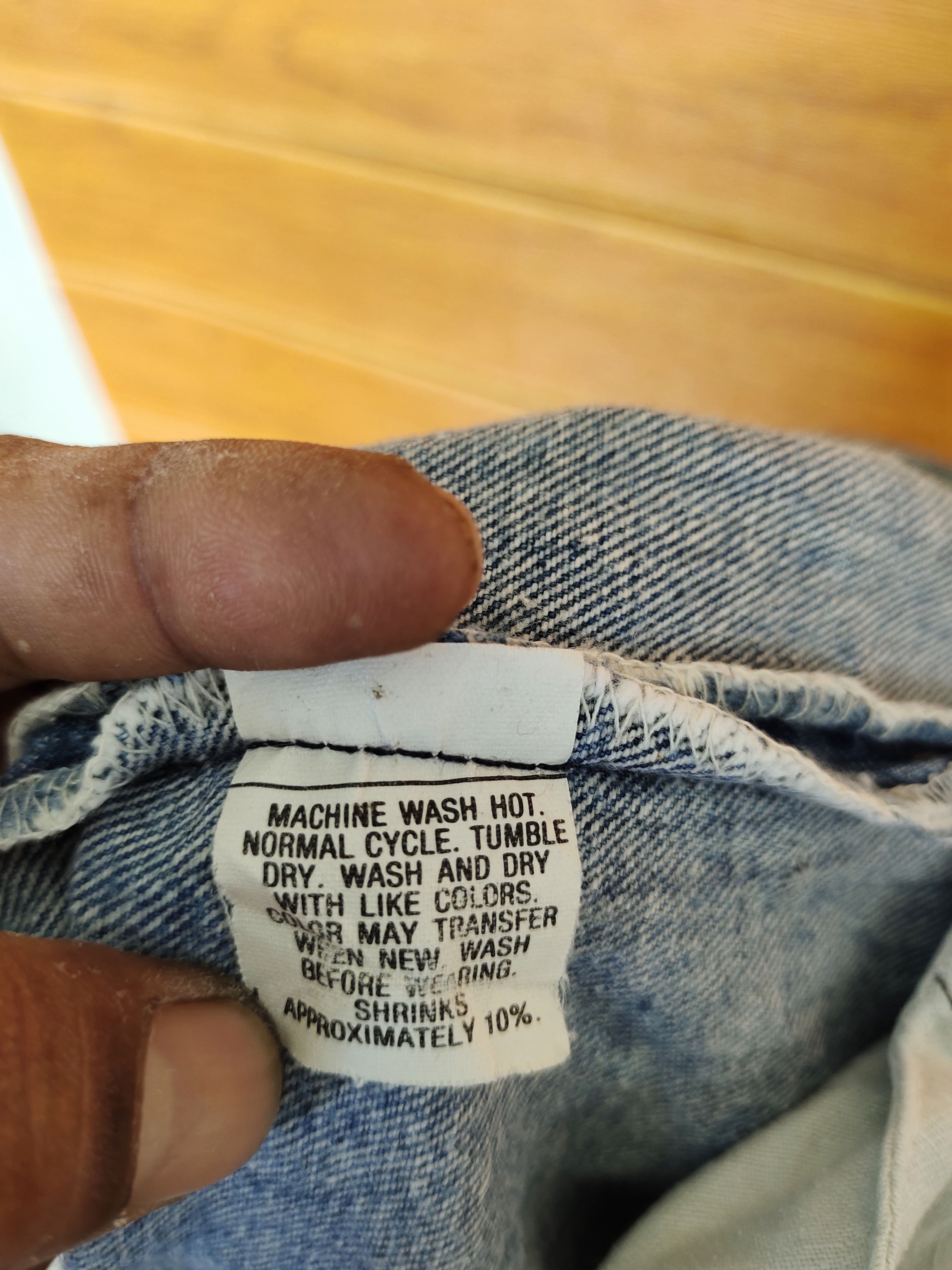 Levi's Vintage 80s LEVIS 501 USA Top Button 552 Rusty Denim Pants Size US 31 - 17 Thumbnail