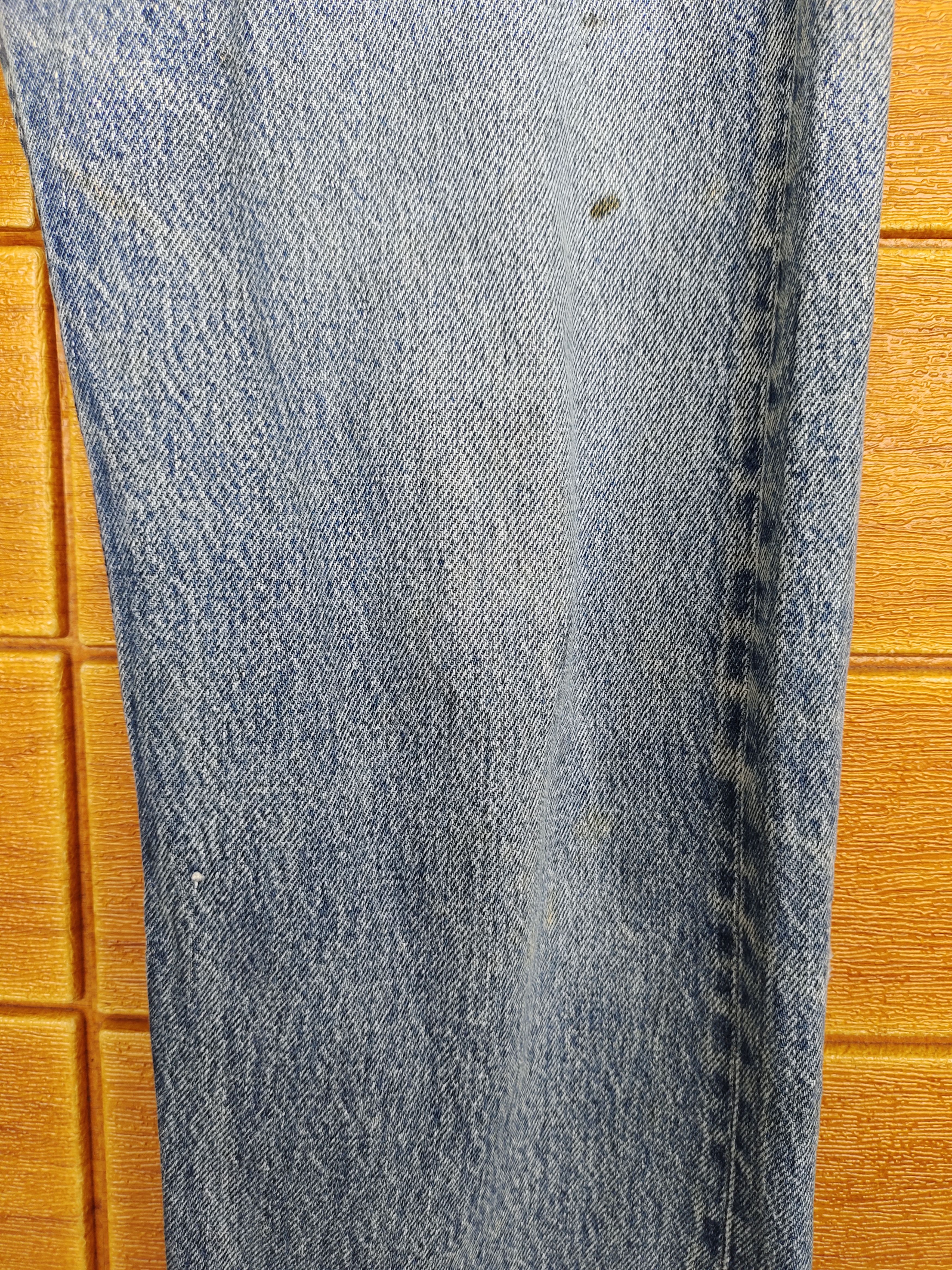 Levi's Vintage 80s LEVIS 501 USA Top Button 552 Rusty Denim Pants Size US 31 - 8 Thumbnail