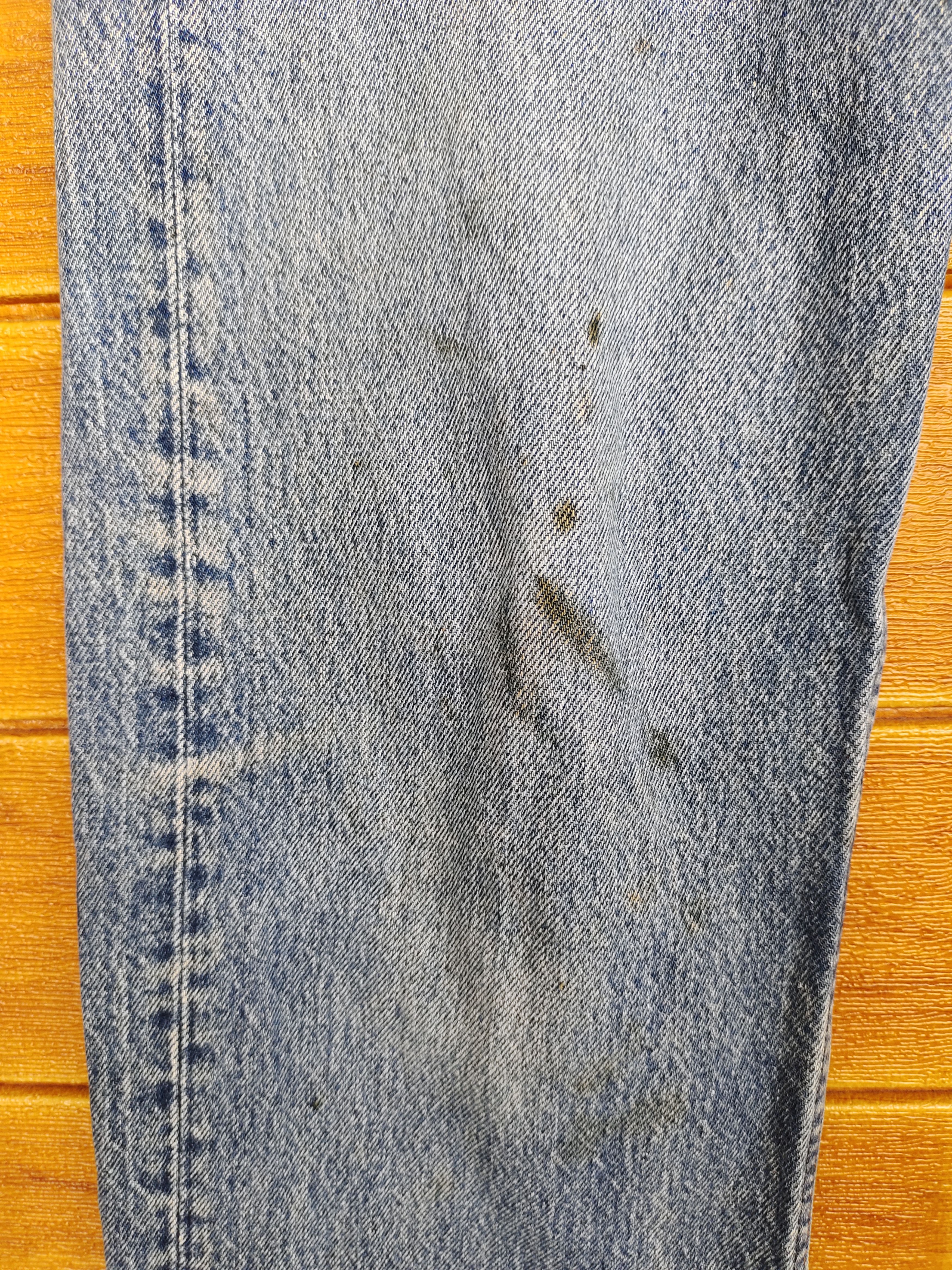 Levi's Vintage 80s LEVIS 501 USA Top Button 552 Rusty Denim Pants Size US 31 - 7 Thumbnail