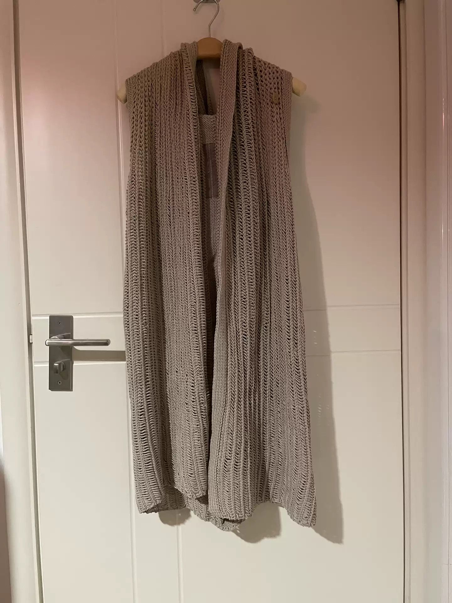Rick Owens ro pearl knit long vest
