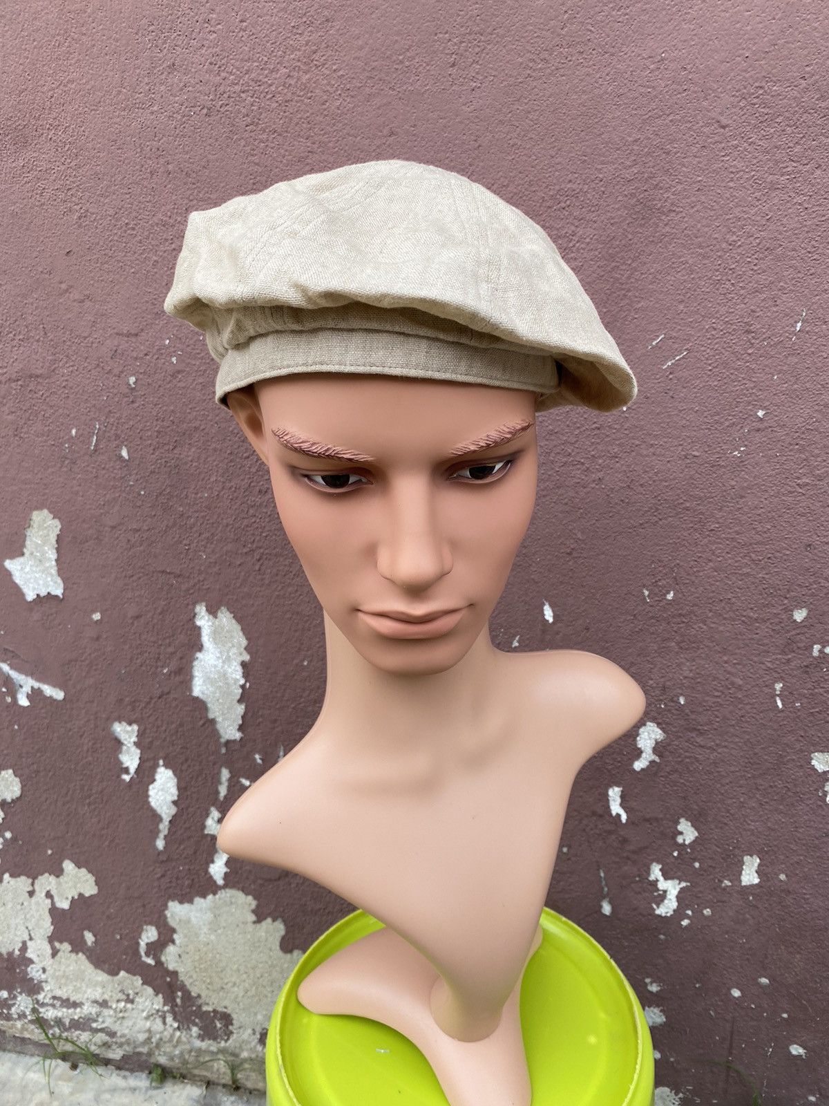 Grandma Mama Daughter Linen Blend Beret Hat