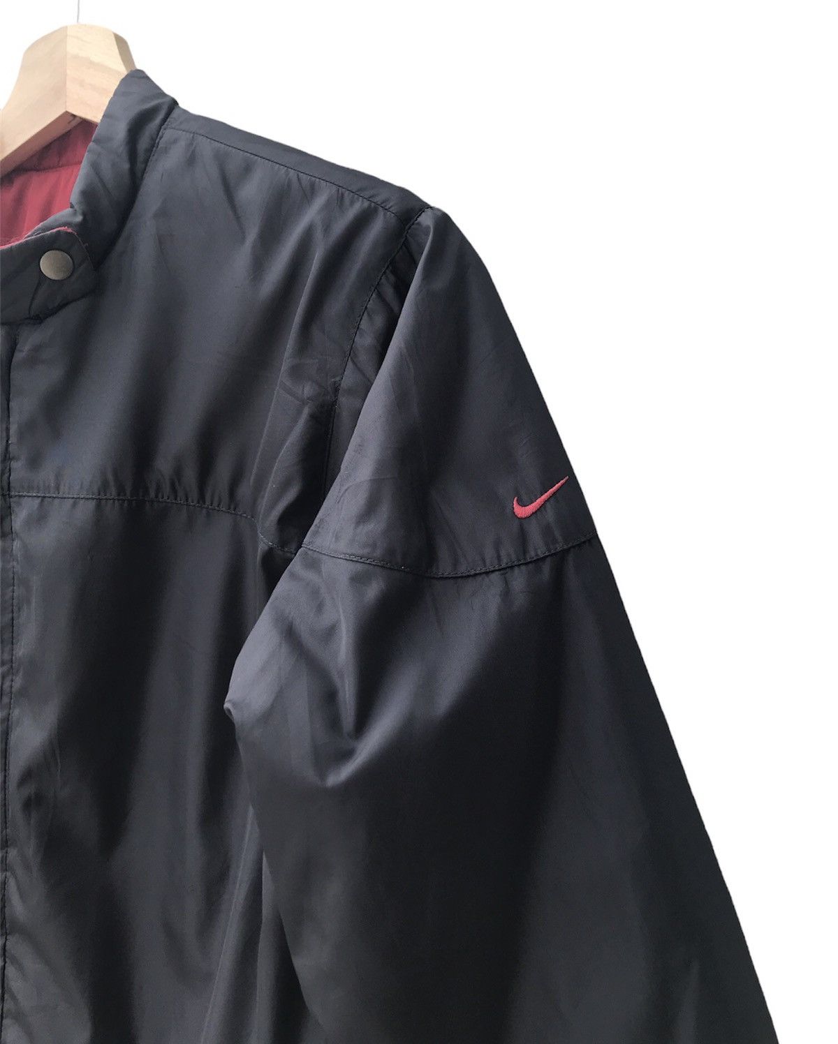 Nike Y2K Nike Small Swoosh Reversible Jacket Size L / US 10 / IT 46 - 4 Thumbnail