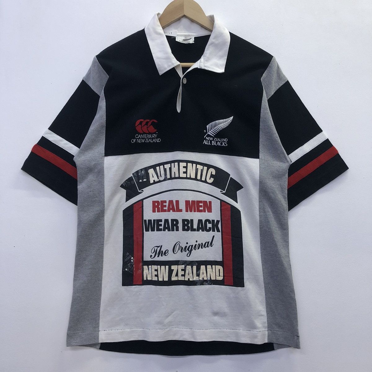 All Blacks × Canterbury of New Zealand ‘Rare!! CANTERBURY of NEWZEALAND Steinlager Polo Shirt Size US L / EU 52-54 / 3 - 2 Thumbnail
