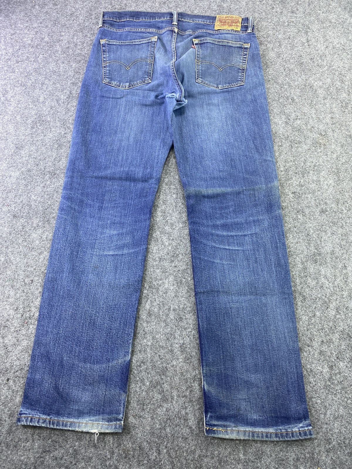 Jean × Levi's × Vintage VINTAGE LEVIS 514 BLUE WASH JEANS -J013 Size US 36 / EU 52 - 4 Thumbnail