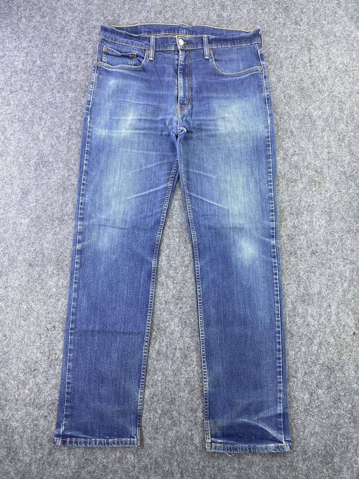 Jean × Levi's × Vintage VINTAGE LEVIS 514 BLUE WASH JEANS -J013 Size US 36 / EU 52 - 1 Thumbnail