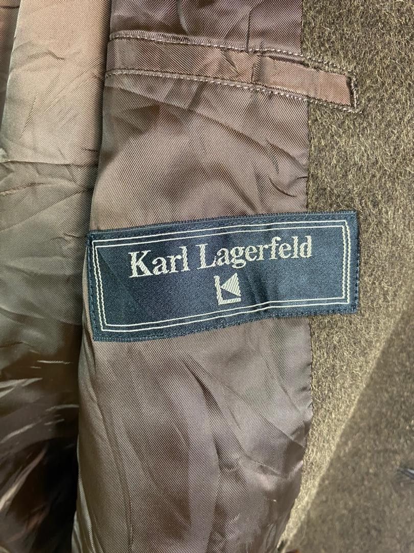 Designer × Karl Lagerfeld Karl Lagerfeld Double Breasted Coat Size US M / EU 48-50 / 2 - 12 Thumbnail