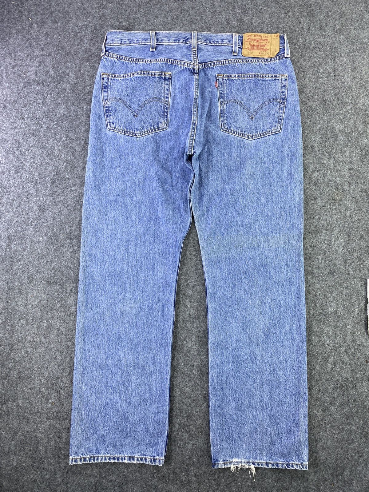 Jean × Levi's × Vintage VINTAGE LEVIS 501 BLUE JEANS 38x32 - J016 Size US 38 / EU 54 - 2 Thumbnail