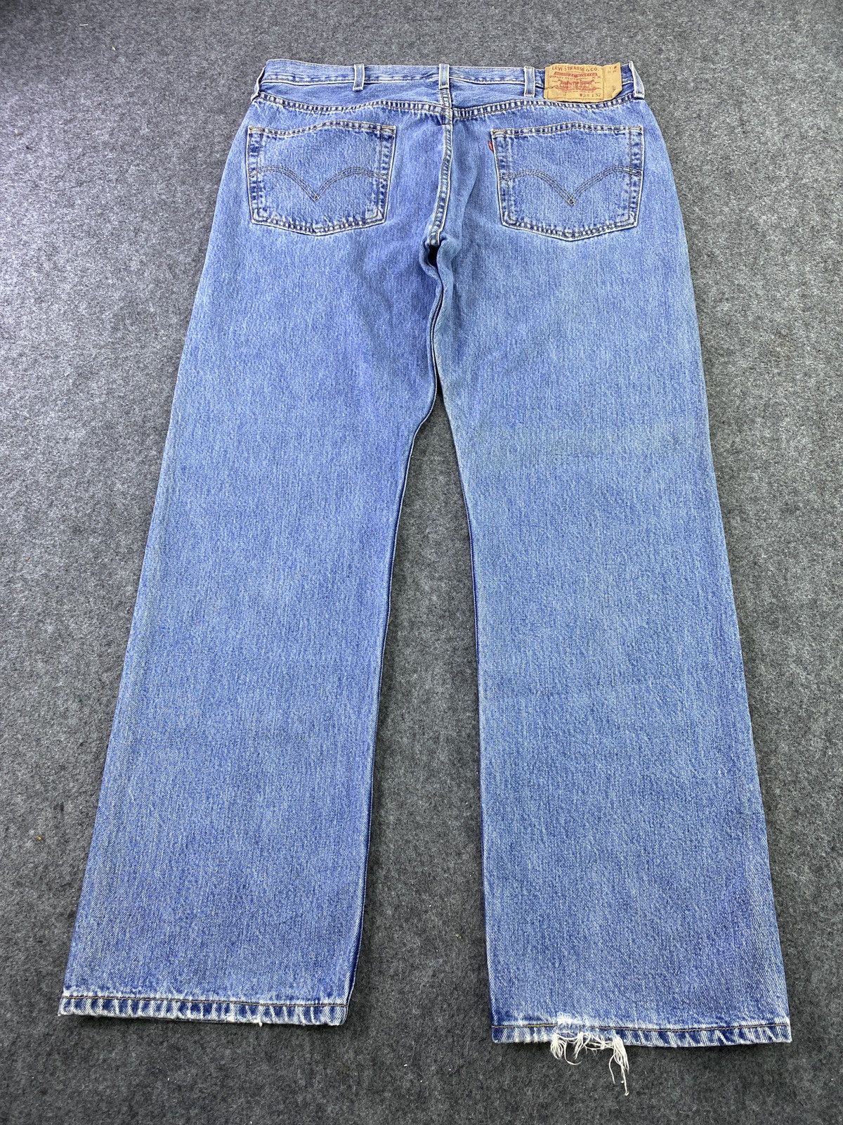 Jean × Levi's × Vintage VINTAGE LEVIS 501 BLUE JEANS 38x32 - J016 Size US 38 / EU 54 - 4 Thumbnail