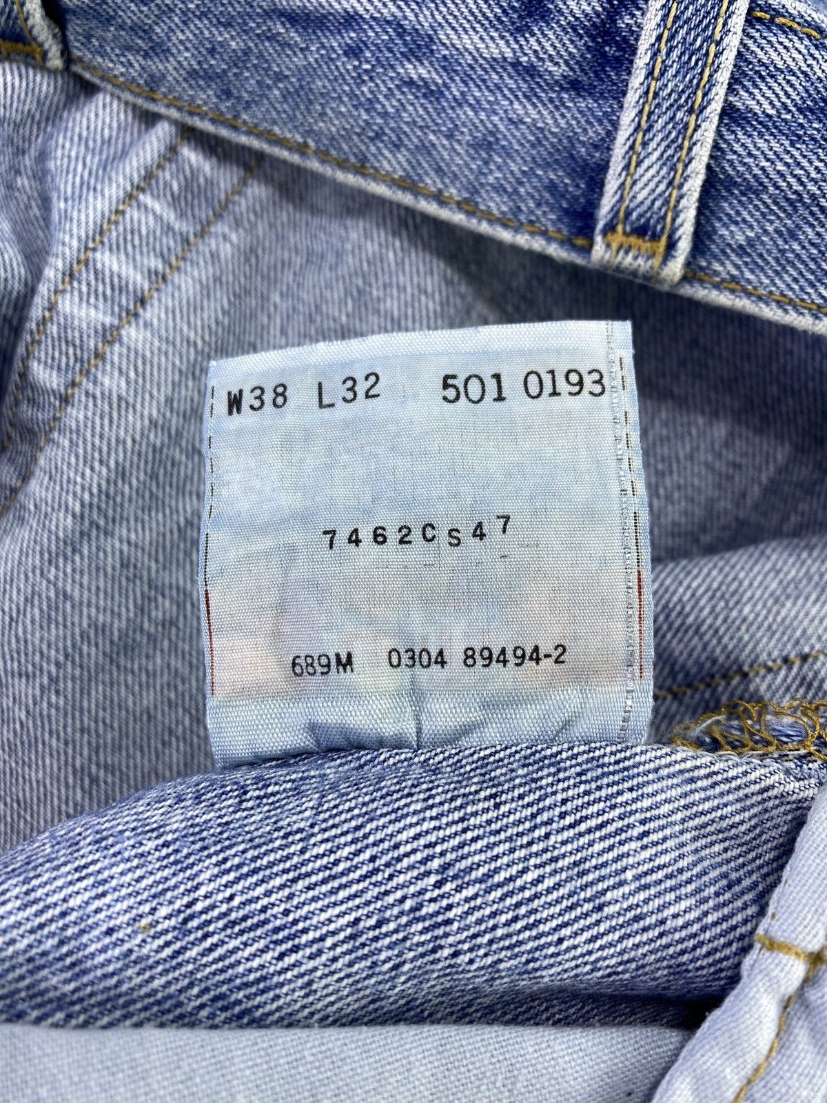 Jean × Levi's × Vintage VINTAGE LEVIS 501 BLUE JEANS 38x32 - J016 Size US 38 / EU 54 - 10 Thumbnail