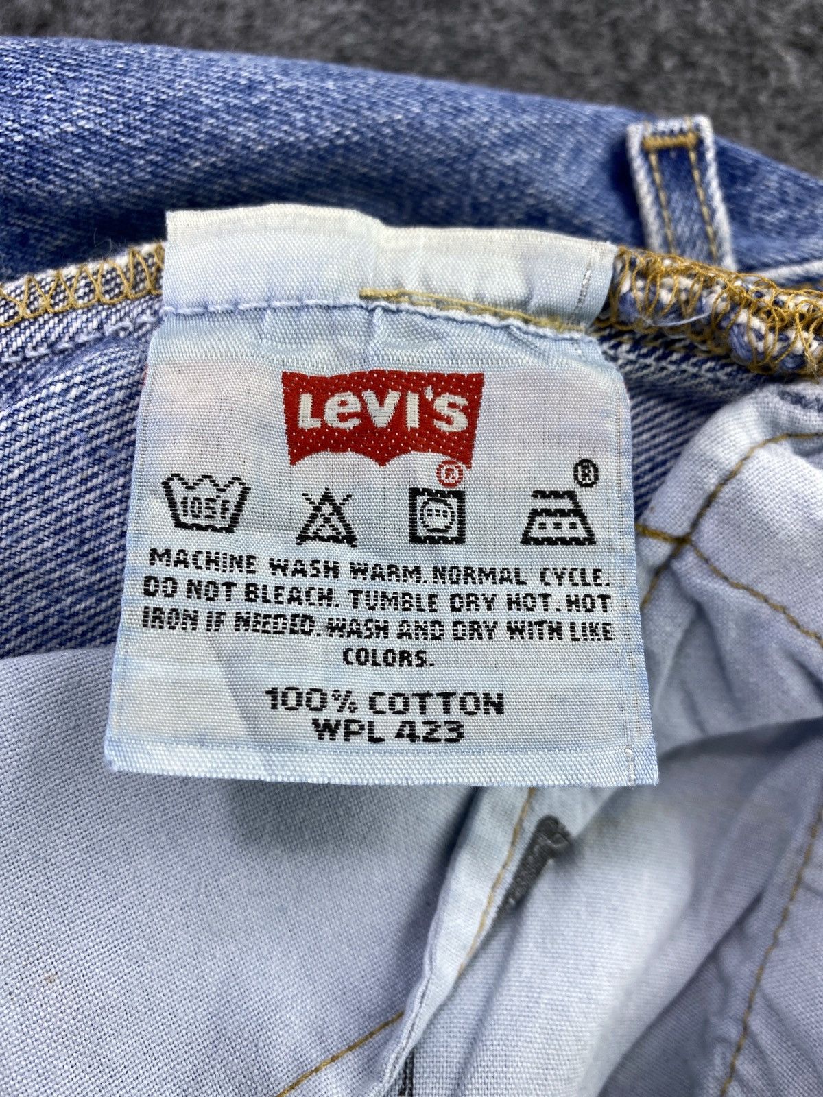 Jean × Levi's × Vintage VINTAGE LEVIS 501 BLUE JEANS 38x32 - J016 Size US 38 / EU 54 - 9 Thumbnail