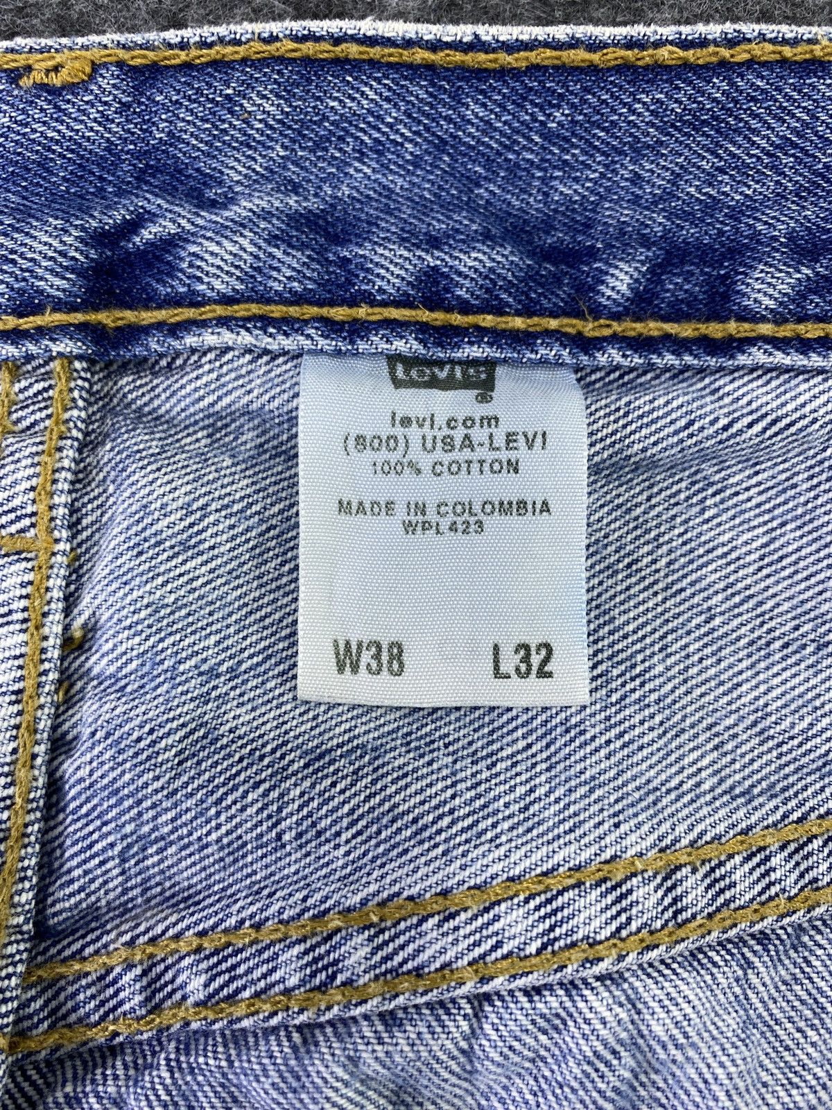 Jean × Levi's × Vintage VINTAGE LEVIS 501 BLUE JEANS 38x32 - J016 Size US 38 / EU 54 - 7 Thumbnail