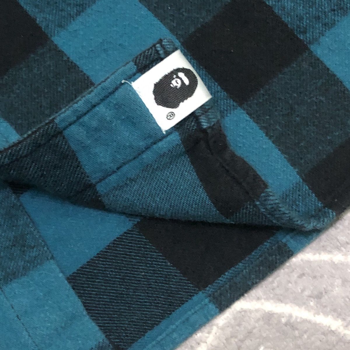 Bape A Bathing Ape Pirate Store Check Flannel Shirts Size US L / EU 52-54 / 3 - 4 Thumbnail