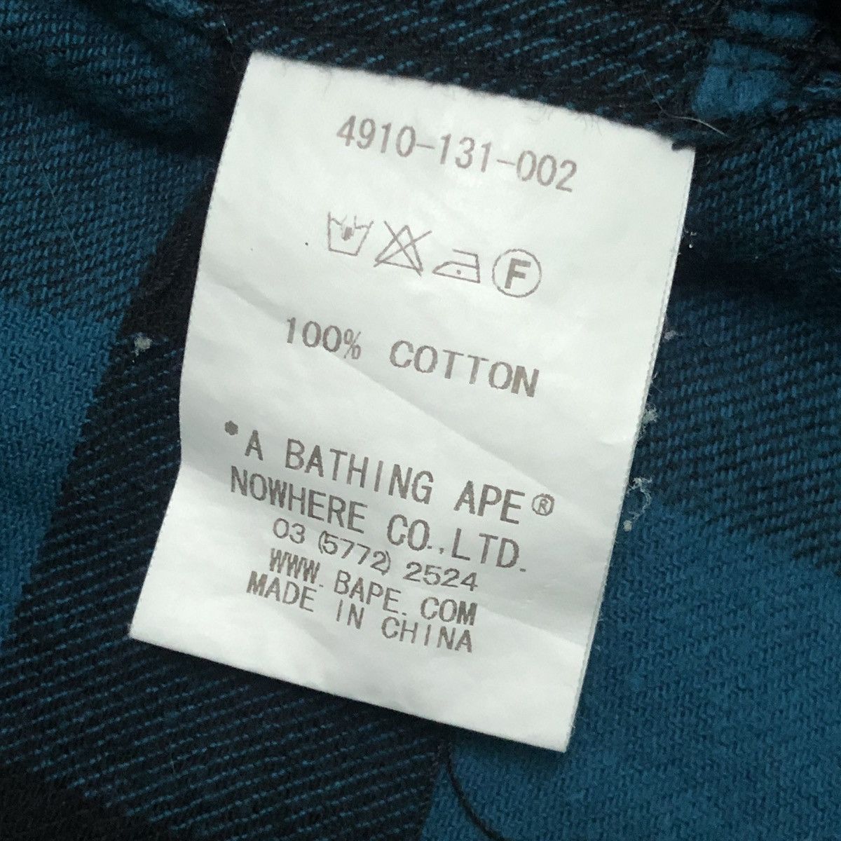 Bape A Bathing Ape Pirate Store Check Flannel Shirts Size US L / EU 52-54 / 3 - 7 Thumbnail